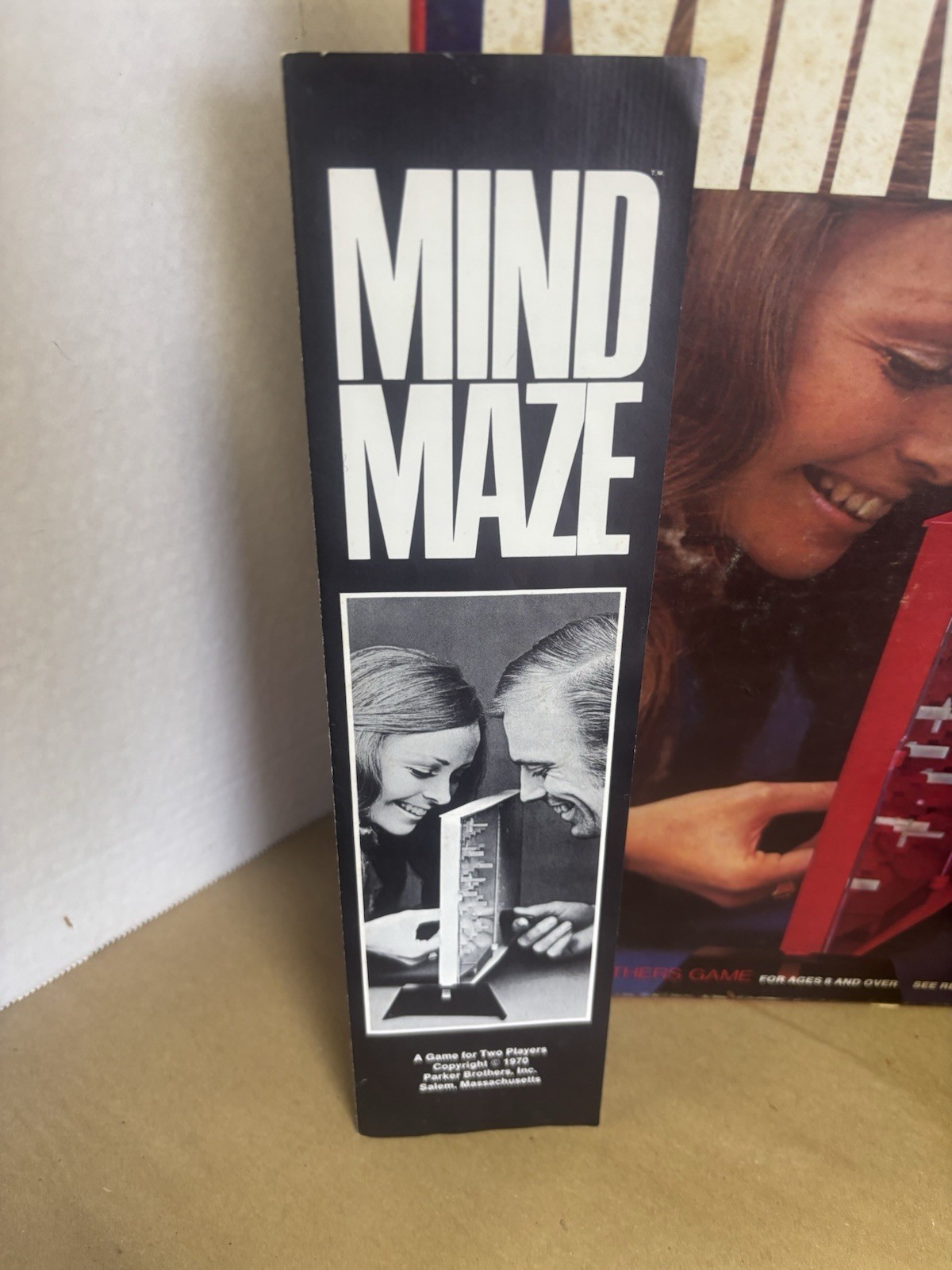 VTG MIND MAZE Game By Parker Brothers 1970 COMPLETE EUC