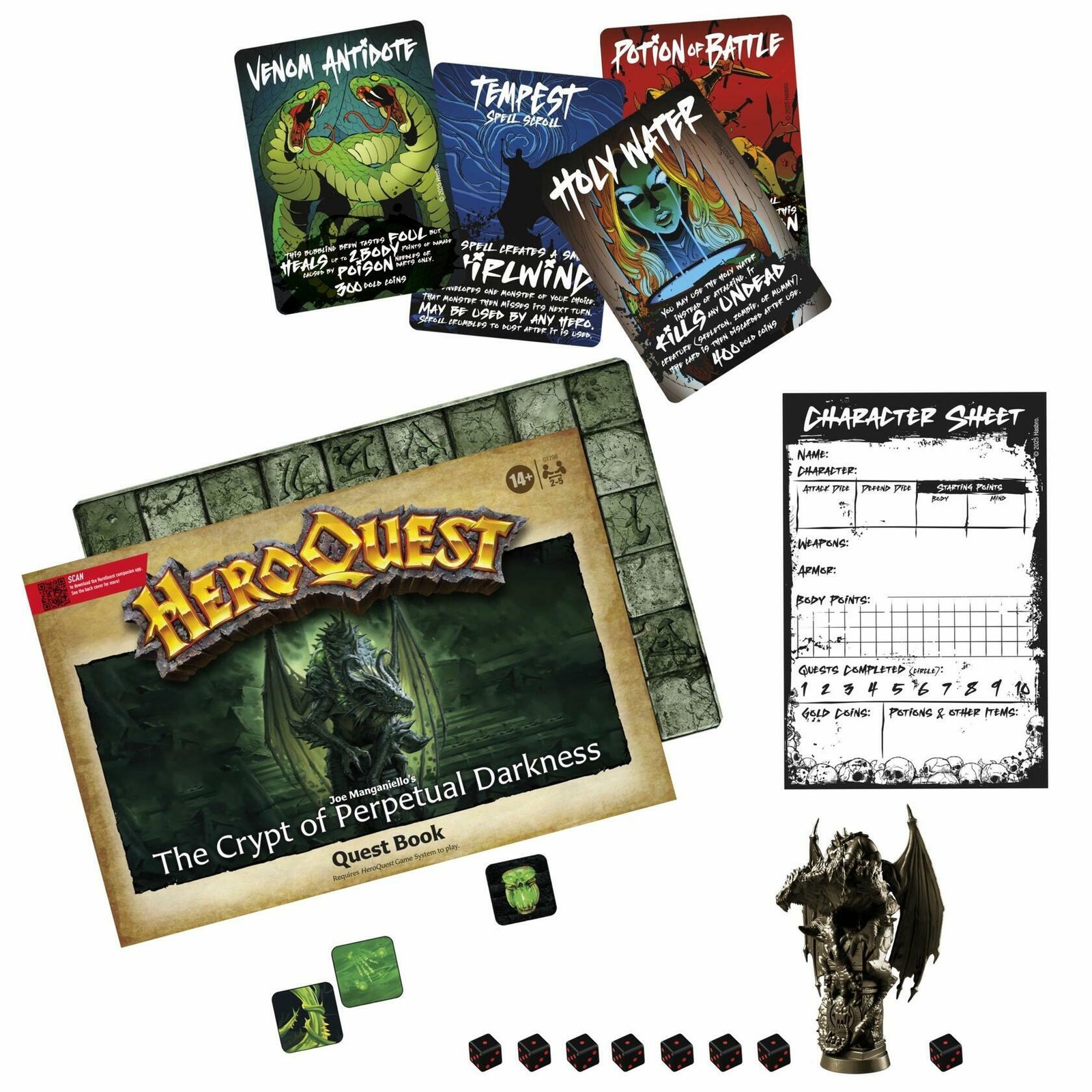 HeroQuest: Joe Manganiello’s The Crypt of Perpetual Darkness Quest Pack