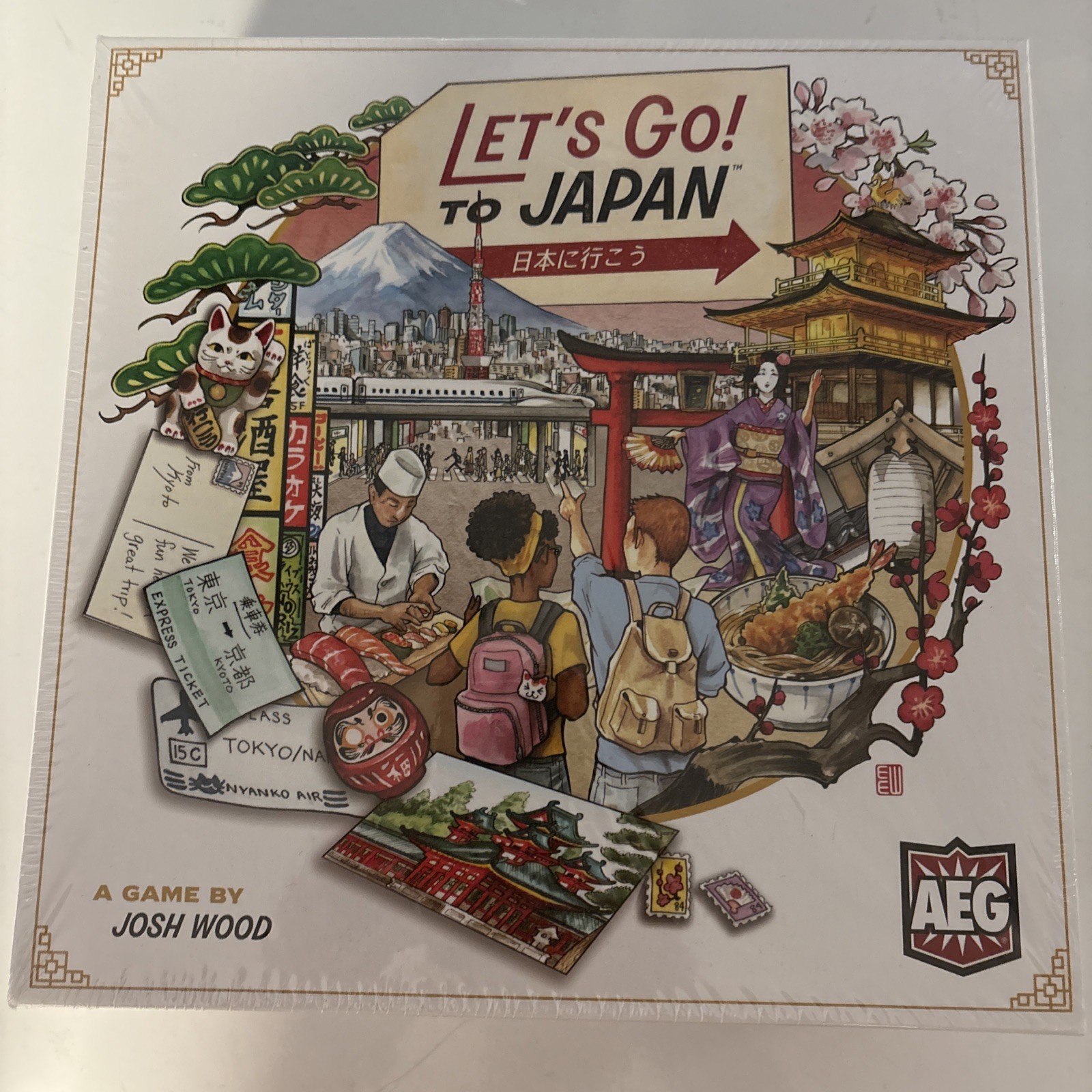 Let’s Go to Japan Board Game Immersive Travel Experience 1-4 Players Sealed