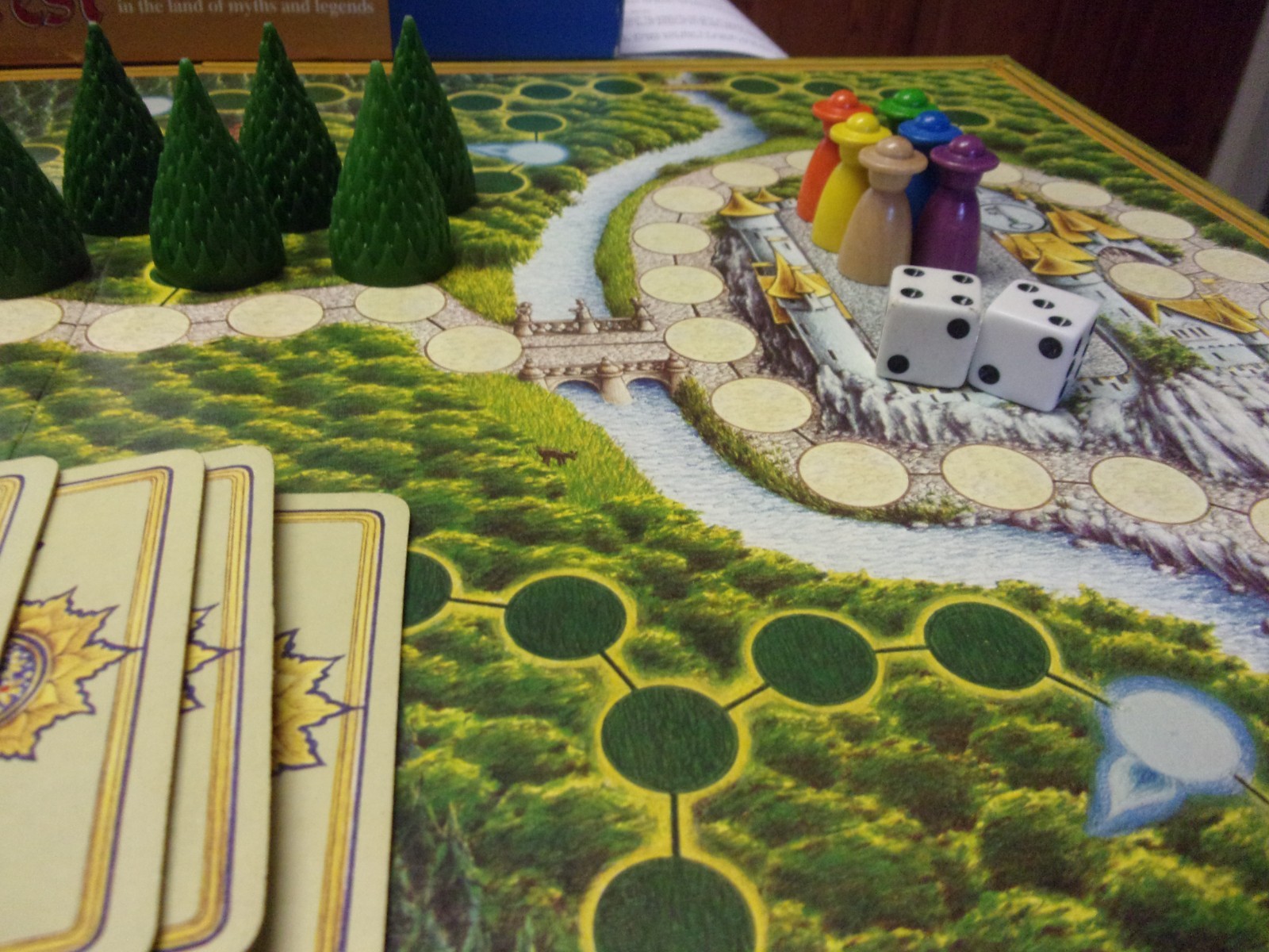 1982 ENCHANTED FOREST Board Game Ravensburger West Germany Complete