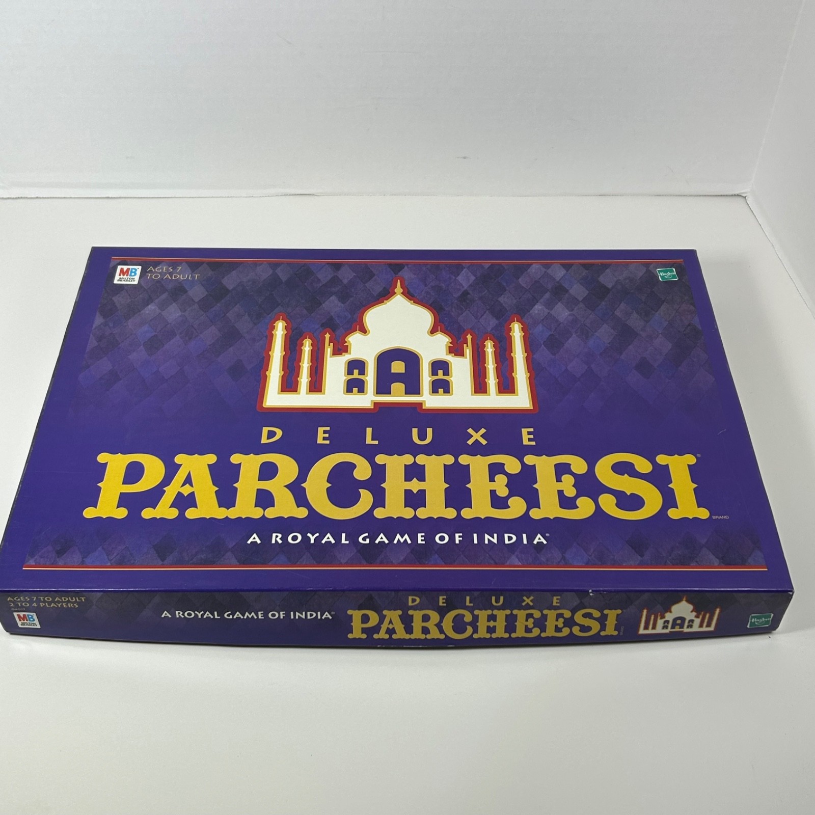 Vintage 1999 Deluxe Parcheesi COMPLETE Milton Bradley Classic Strategy