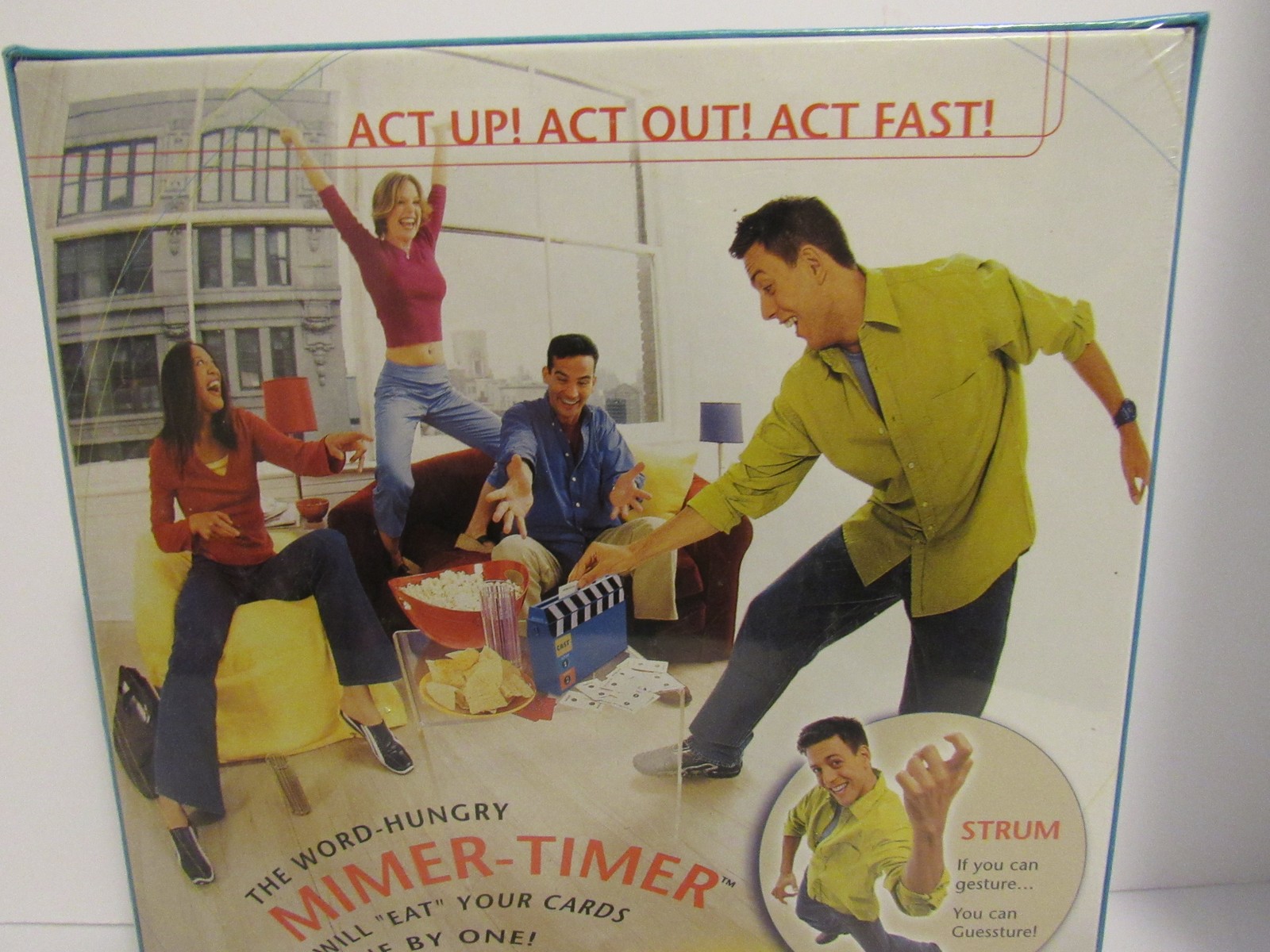 GUESSSTURES Second Edition Parker Brothers Hasbro Charades Board Game NEW