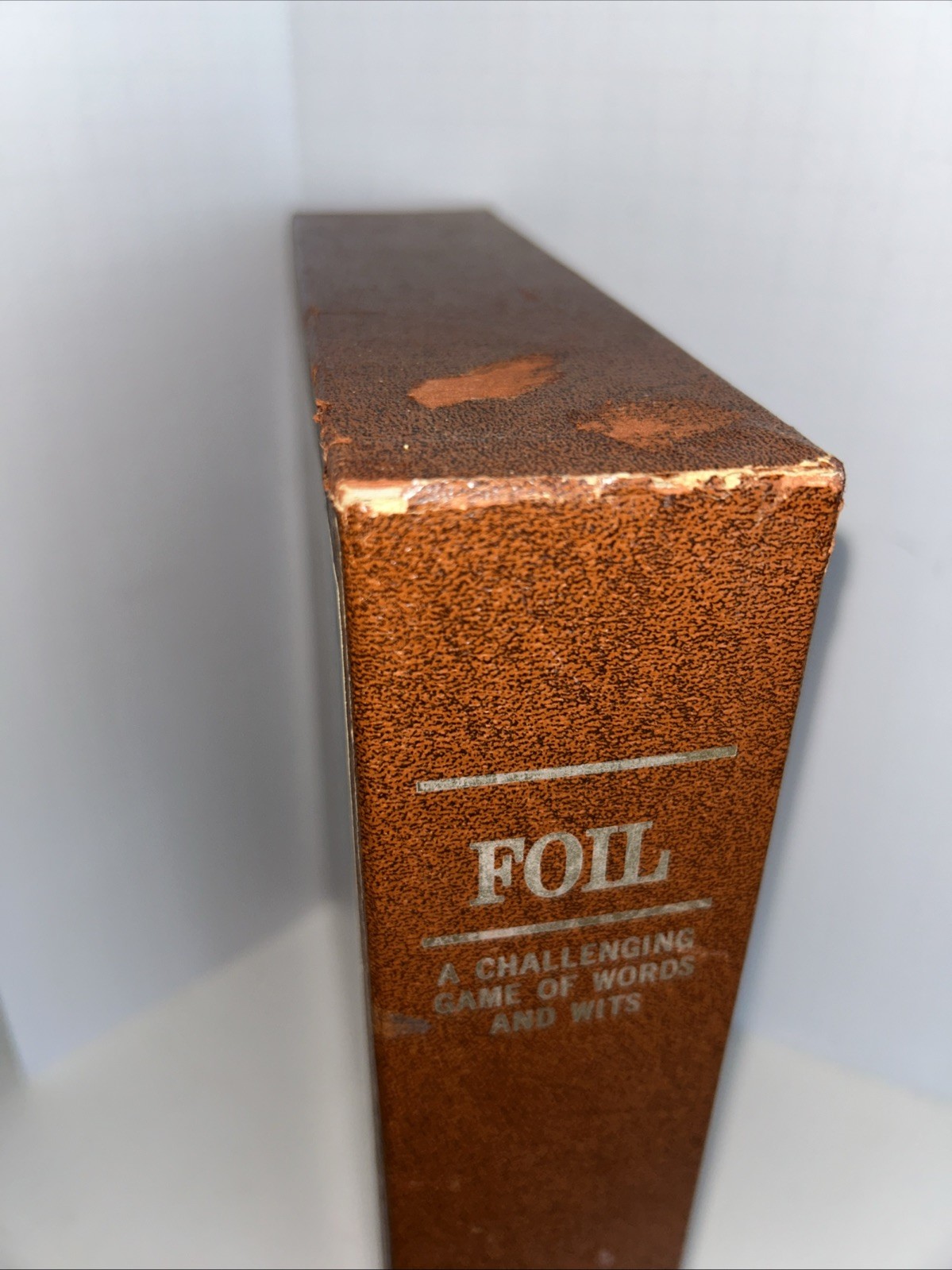 Foil Challenging Game Of Words And Wits 1968 3M Bookshelf Game Complete