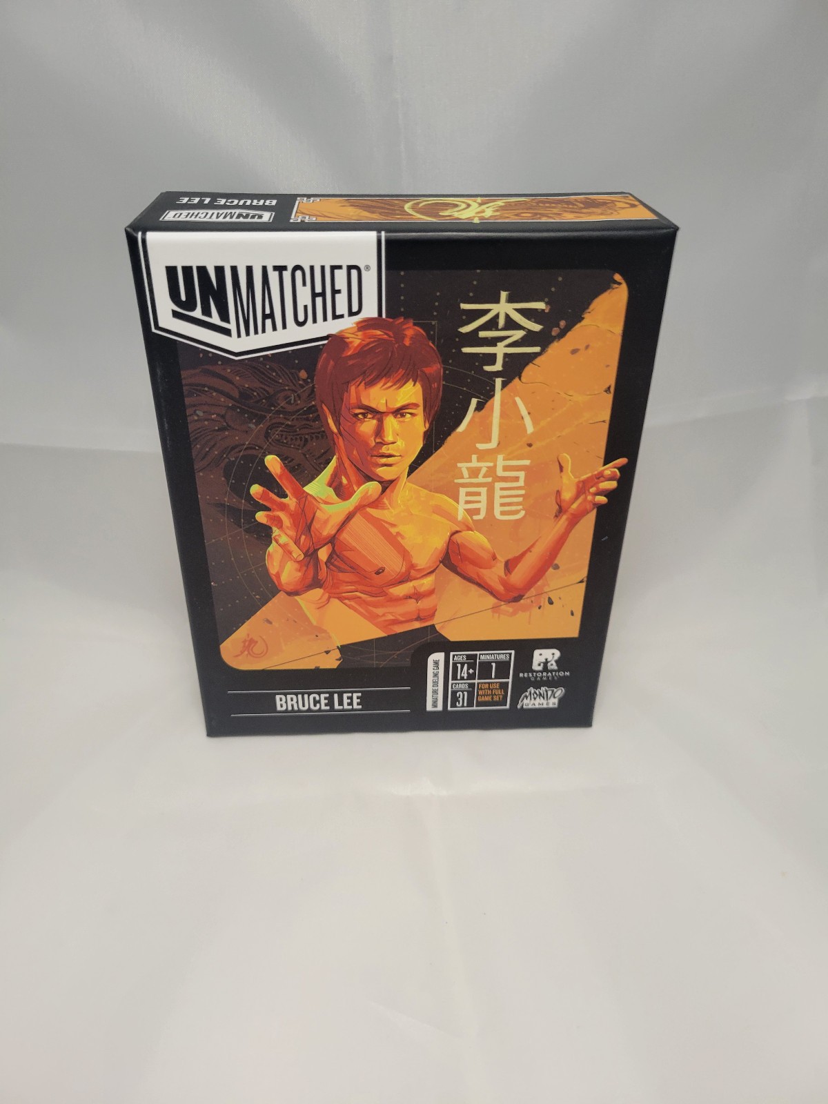 Unmatched Original Bruce Lee Board Game Expansion Mondo Games