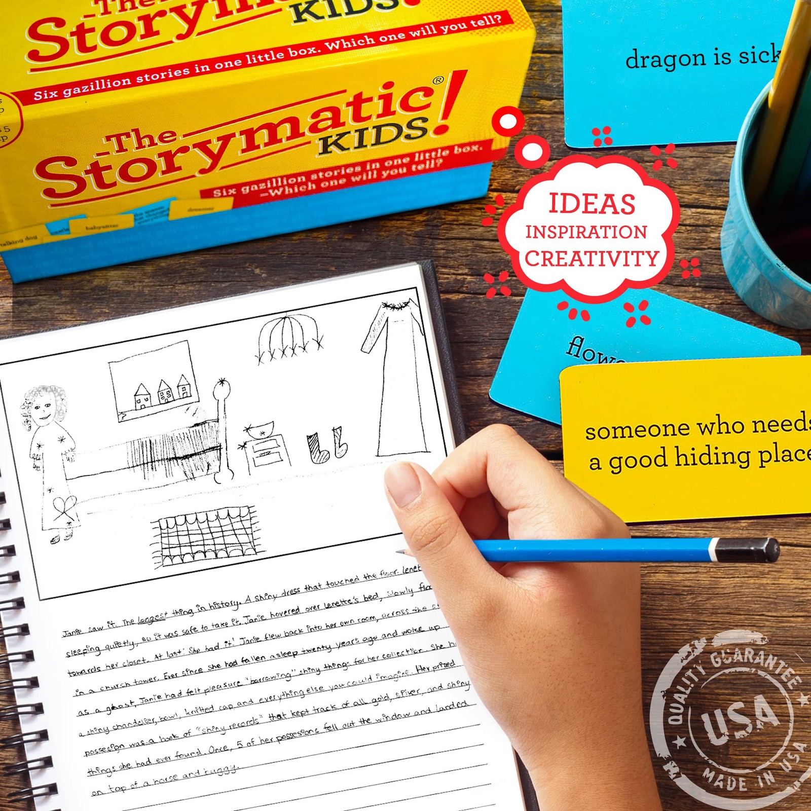 Storymatic – Writing Prompts for Young Writers – Storytelling Games – Teacher…