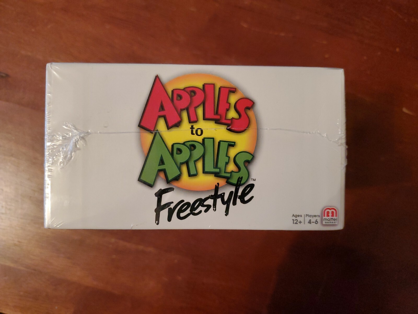 New Sealed Apples to Apples Freestyle Game Ages 12+ 4-6 Players By Mattel Laughs