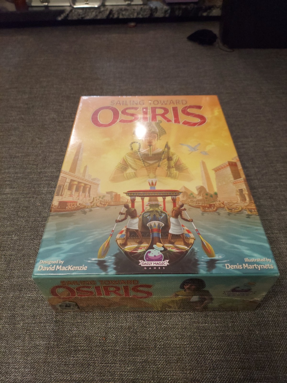 Sailing Towards Osiris Board Game – Daily Magic Games – New & Sealed
