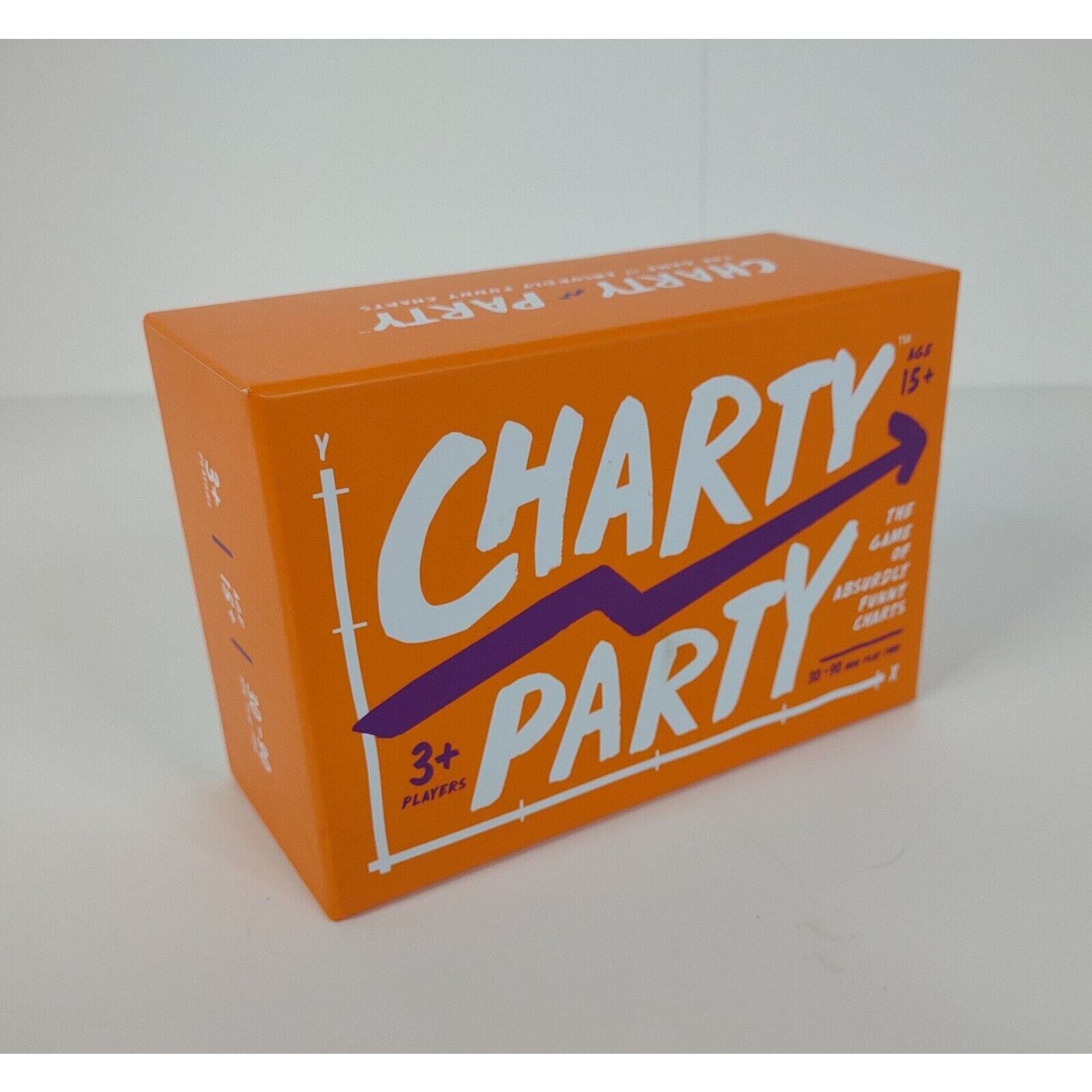 Charty Party – The Game of Absurdly Funny Charts 2023 Party Card Game Adults **