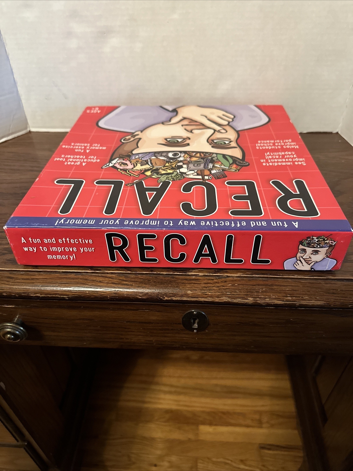 Recall Award-winning The Fun and Effective Memory Improvement Game. Pre Owned