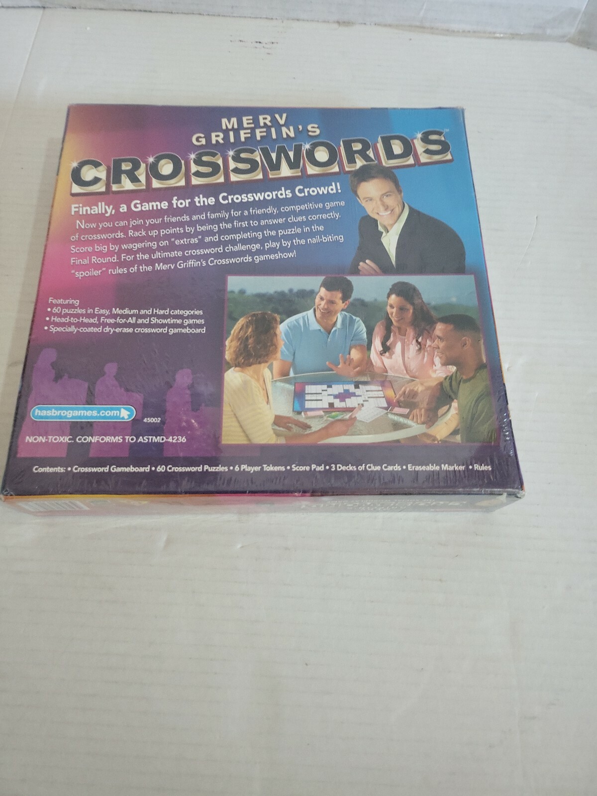 New/Sealed Merv Griffin’s “Crosswords” Game by Parker Bros. – 2008 Edition
