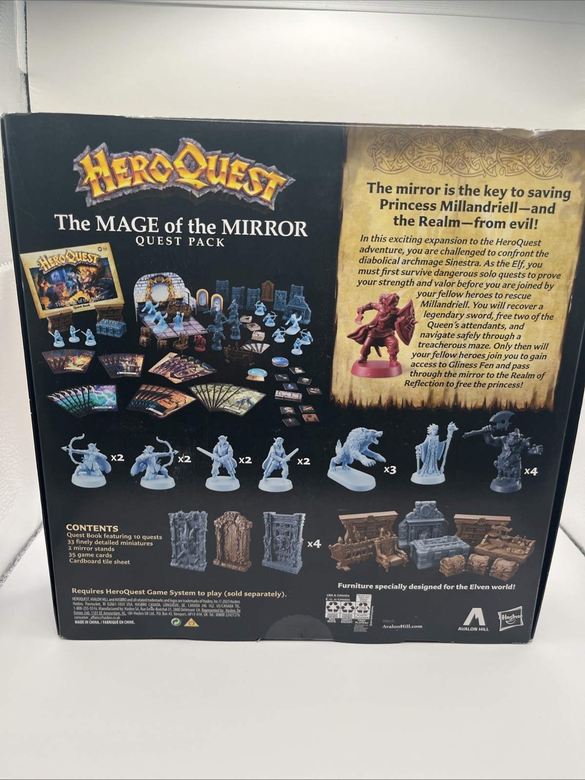 Hero Quest Expansion The Mage of the Mirror Quest Pack New & Sealed