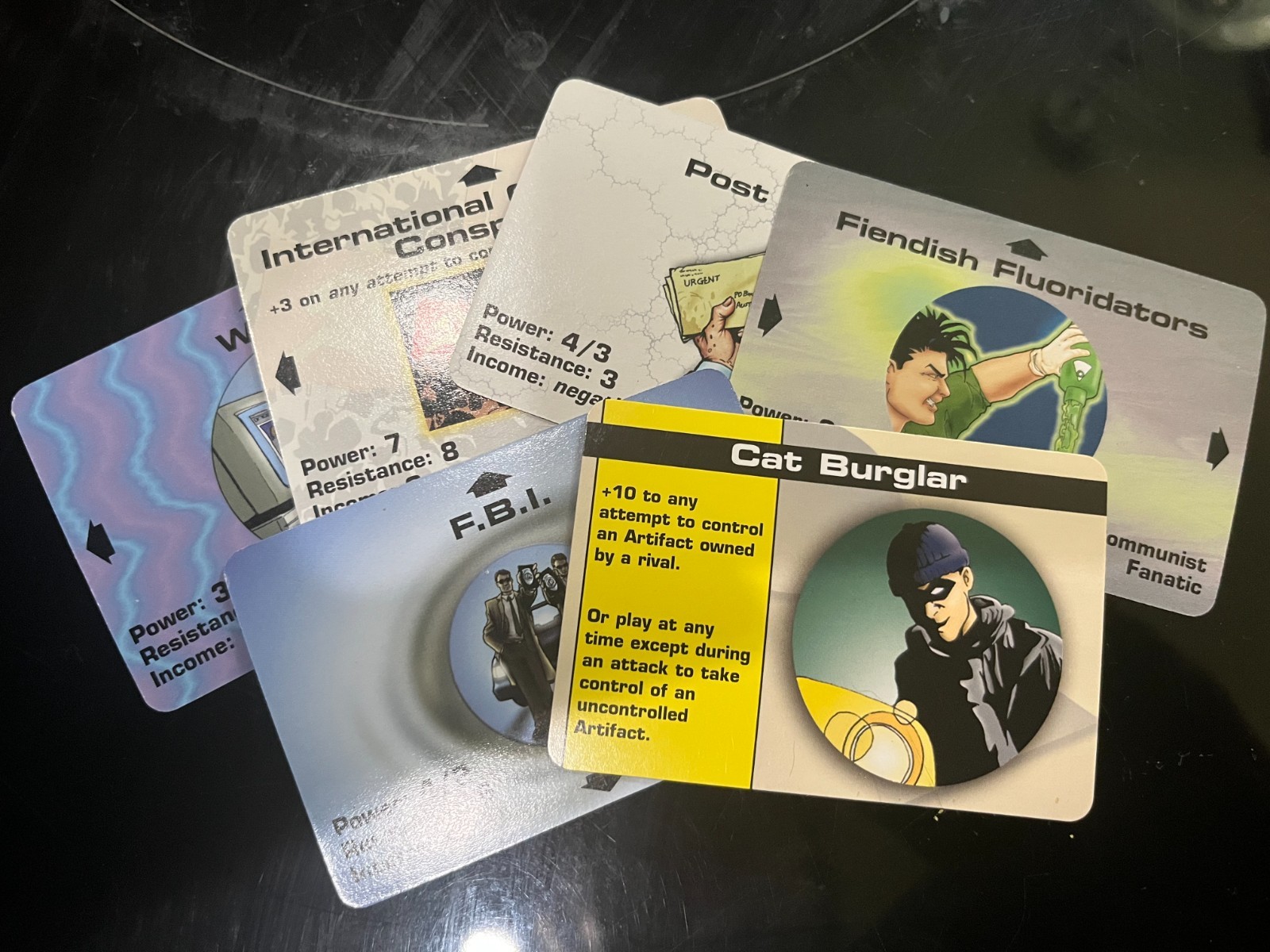 Illuminati Deluxe Edition Game 1999 plus Bavarian Fire Drill Expansion 2007