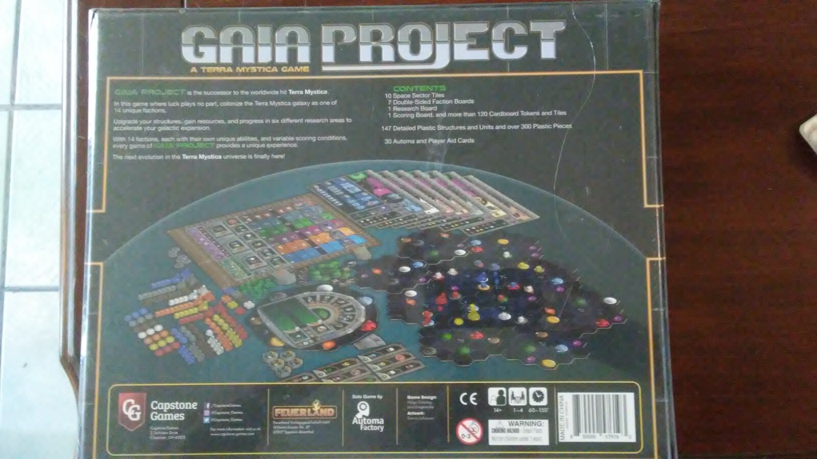Gaia Project – A Terra Mystica game by Capstone Games