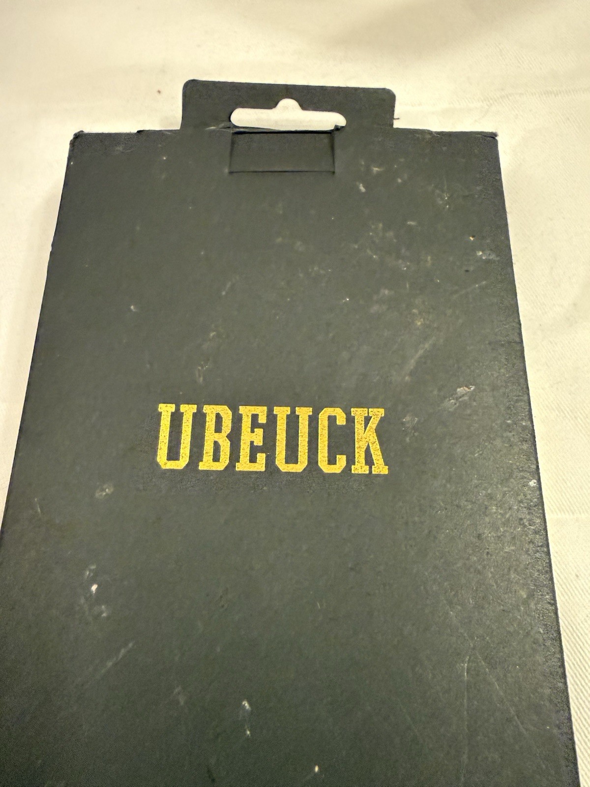 Ubeuck metal game dice 7 piece set – Multiple Colors – Black AND Gold – NEW