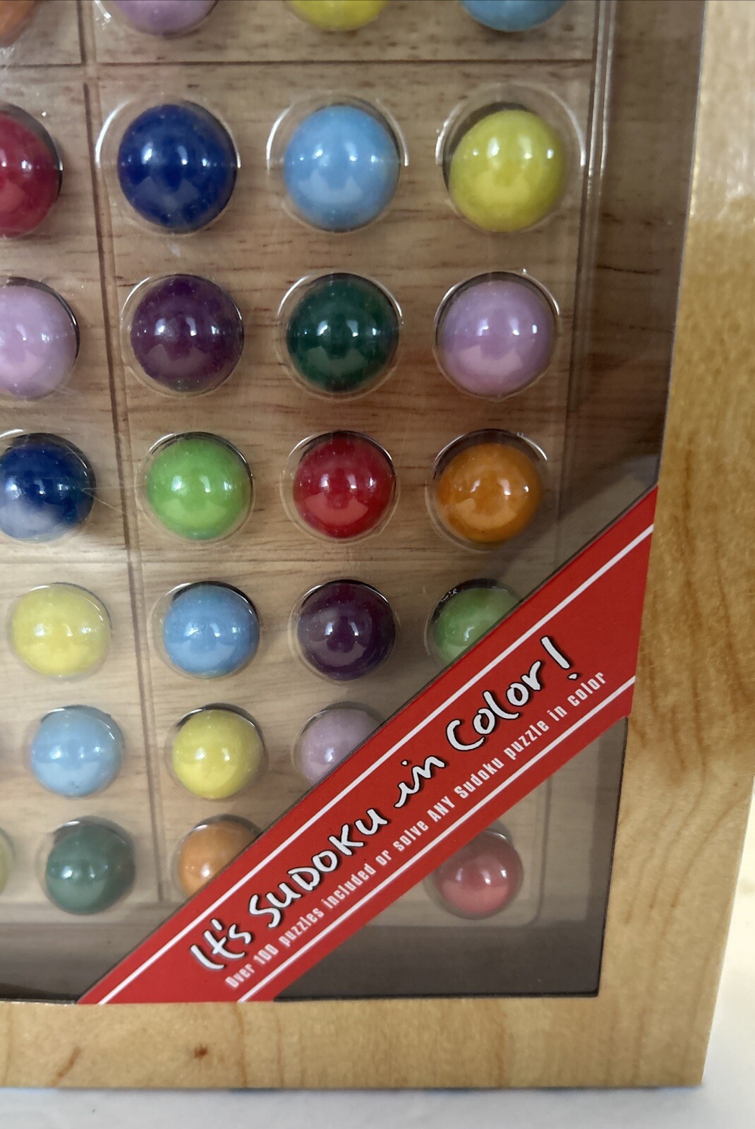 Colorku The Color Sudoku Puzzle Game Marbles Puzzle Cards & Solutions (B-T)