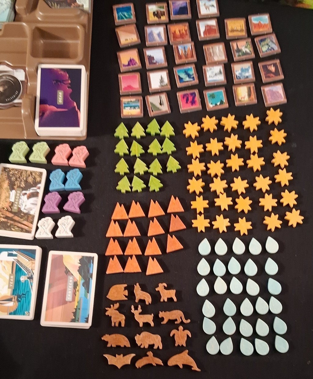Parks Board Game by Keymaster & Henry Audubon National Parks