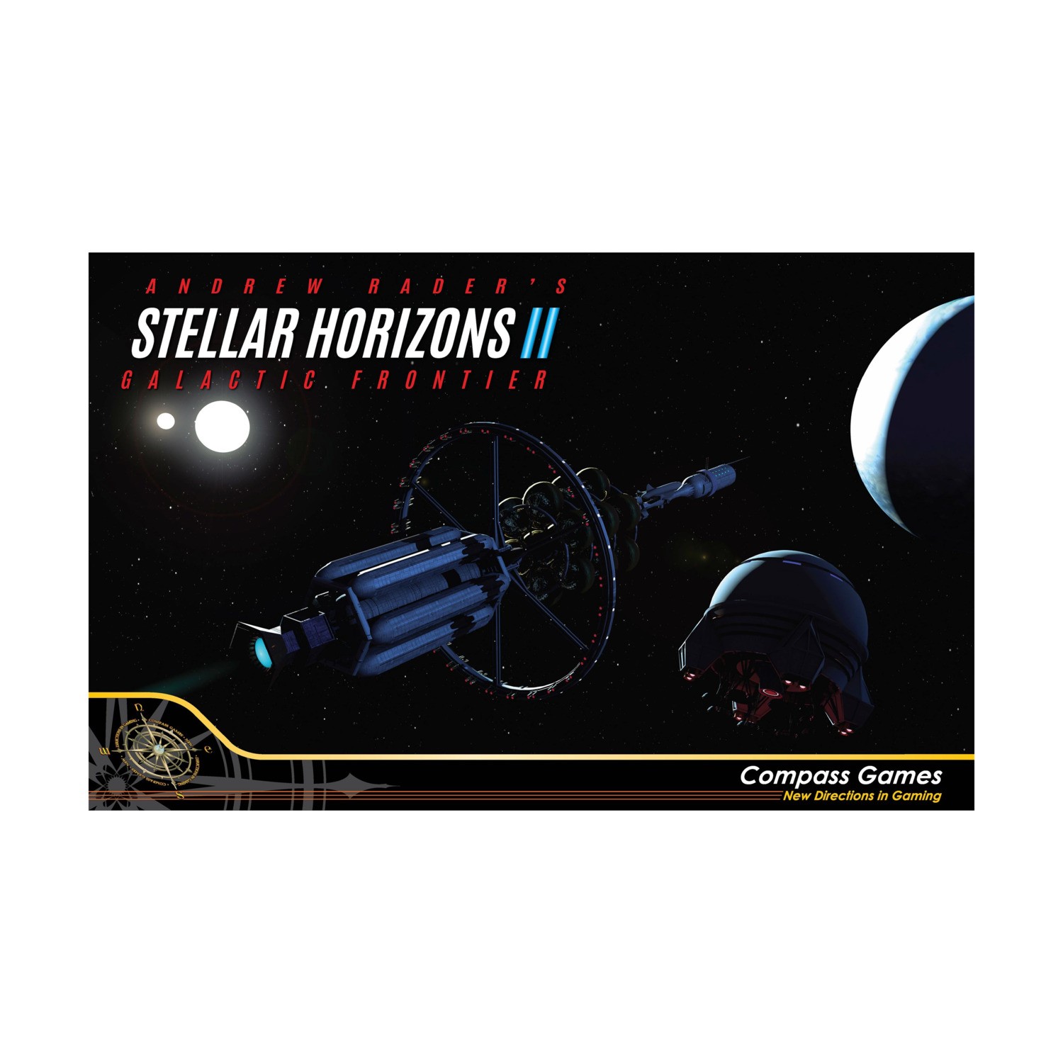 Compass Wargame Stellar Horizons 2 – Galactic Frontier Box SW (New)