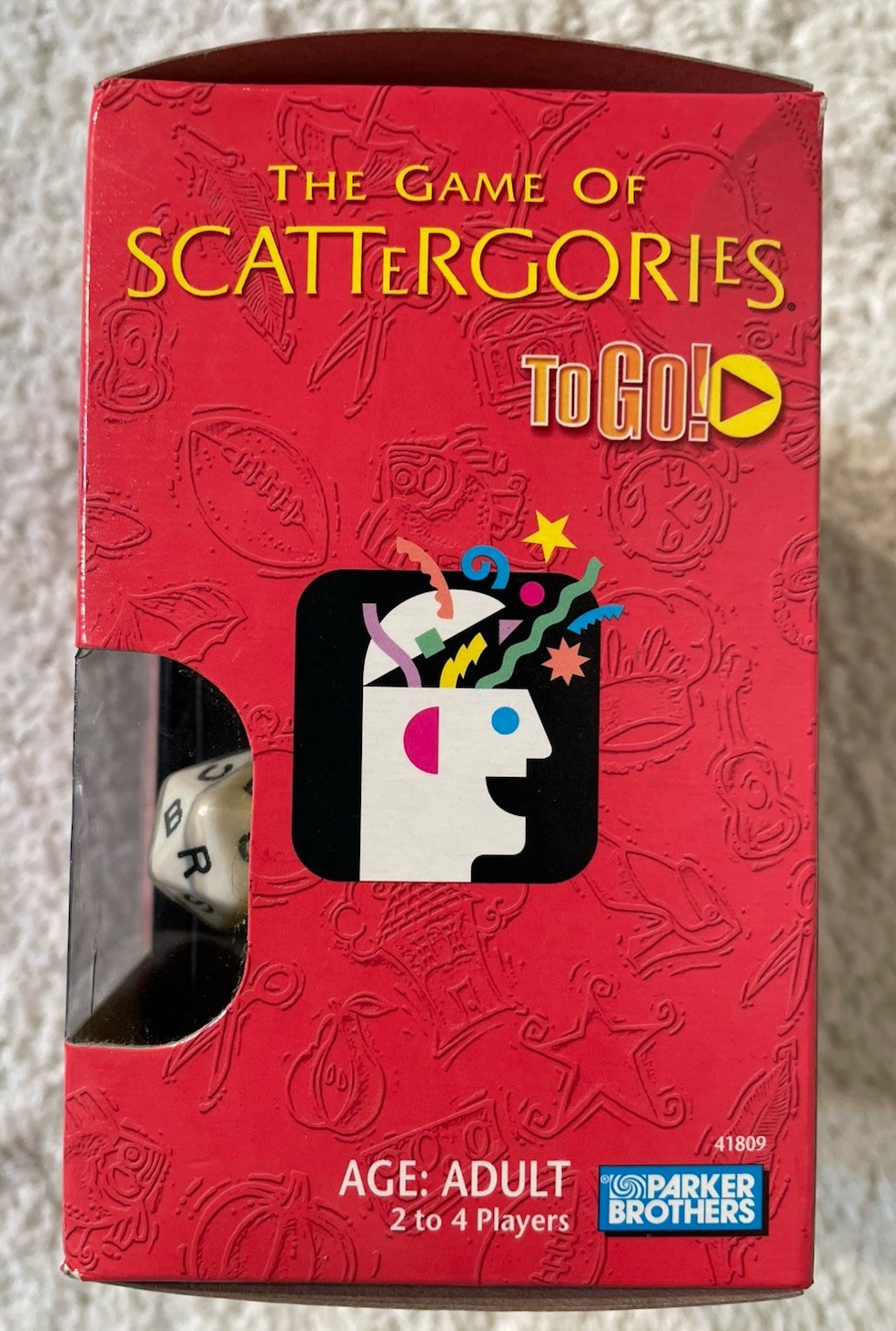 2007 The Game of Scattergories To Go! 140 Categories Parker Brothers NEW SEALED