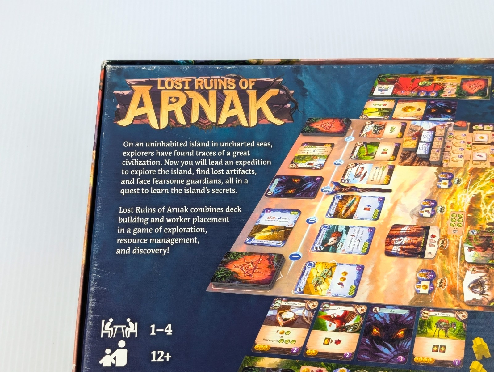 Lost Ruins of Arnak Board Game NEVER PLAYED 99% COMPLETE – Age 12+