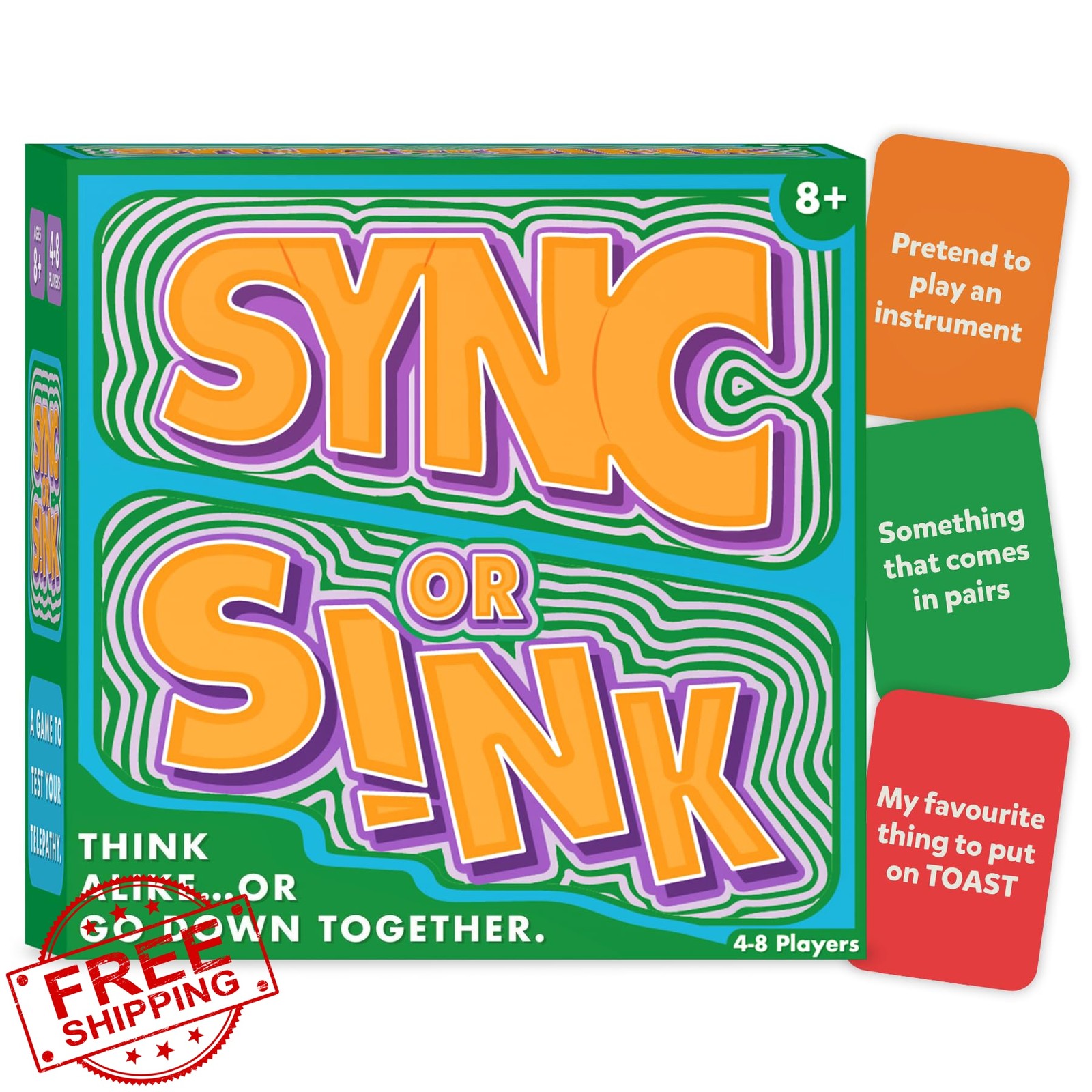 Gouda Games Sync or Sink Card Game