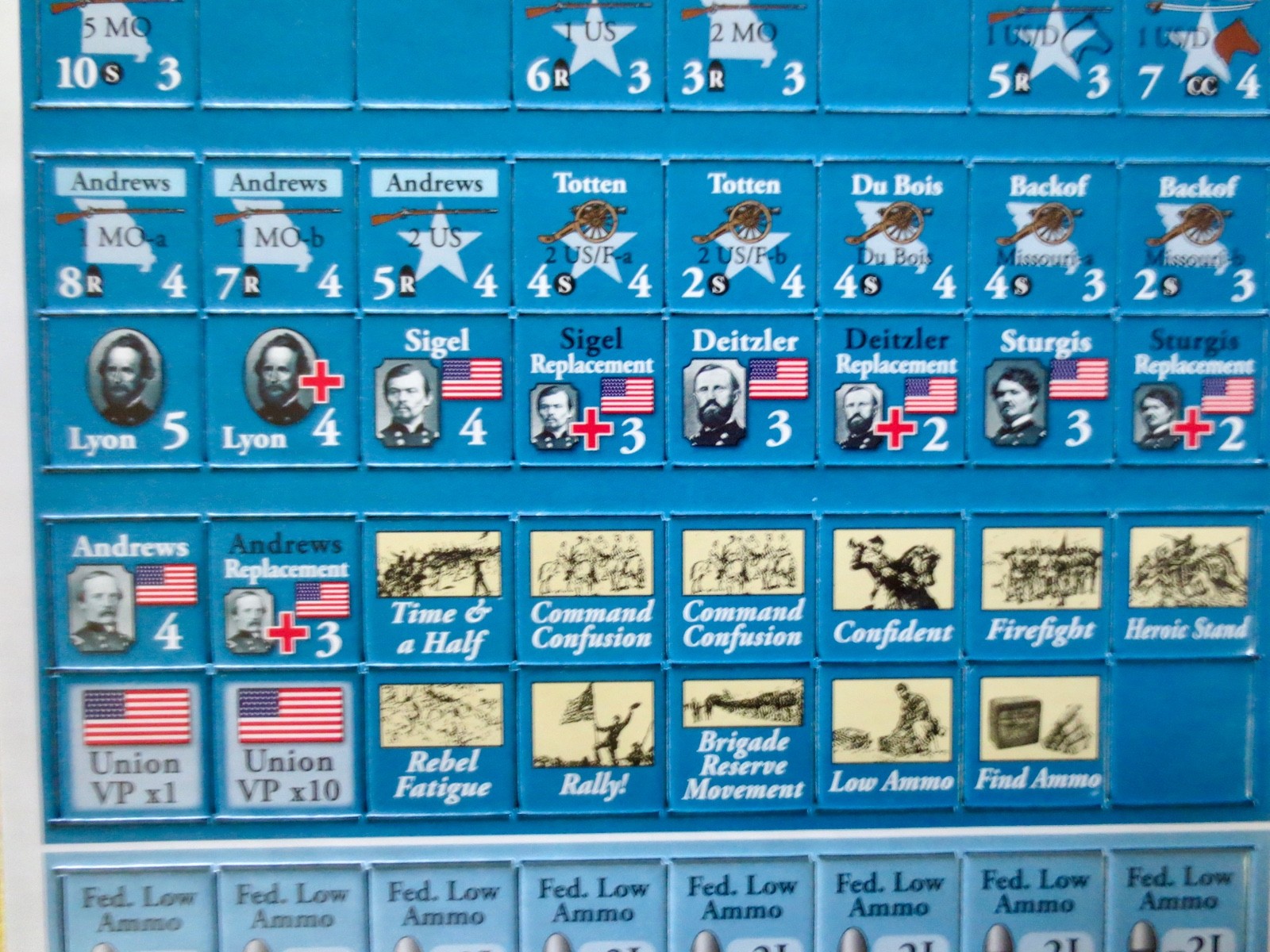 Thunder At Dawn: The Battle of Wilson’s Creek Revolution Games 2021 unpunched