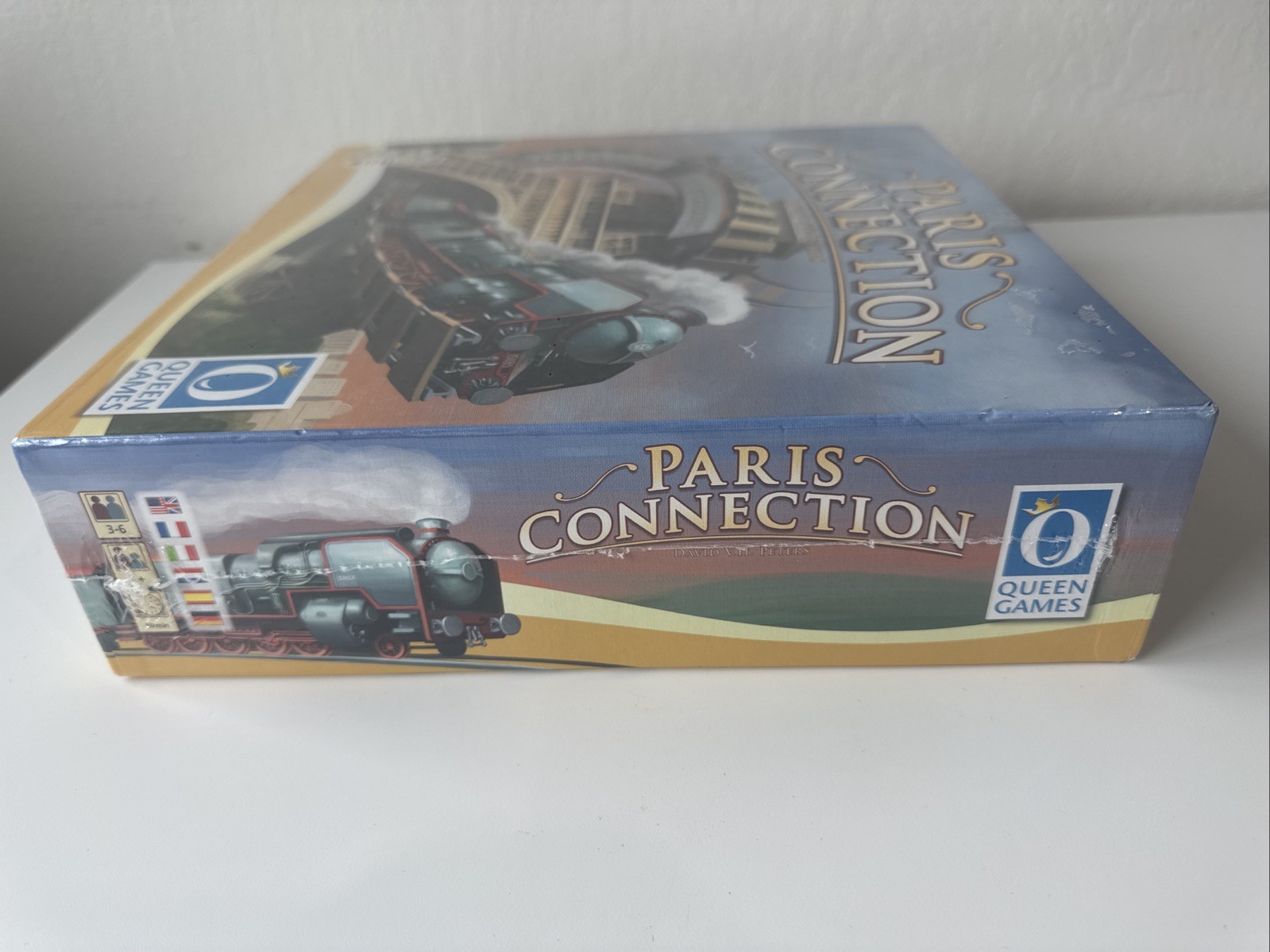 NEW SEALED PARIS CONNECTION BOARD GAME 3-6 Players 30 Minutes Queen Games