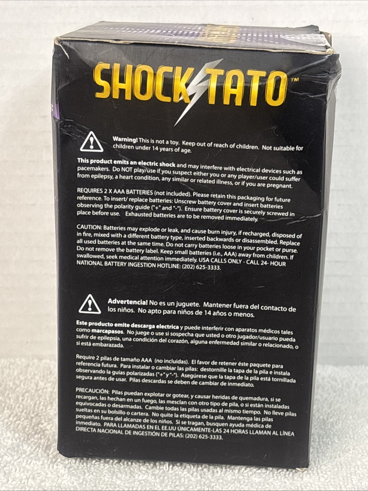 Shocktato The Lightning Reaction Game Of Shocktato Fun Party Game 2+ Players NEW