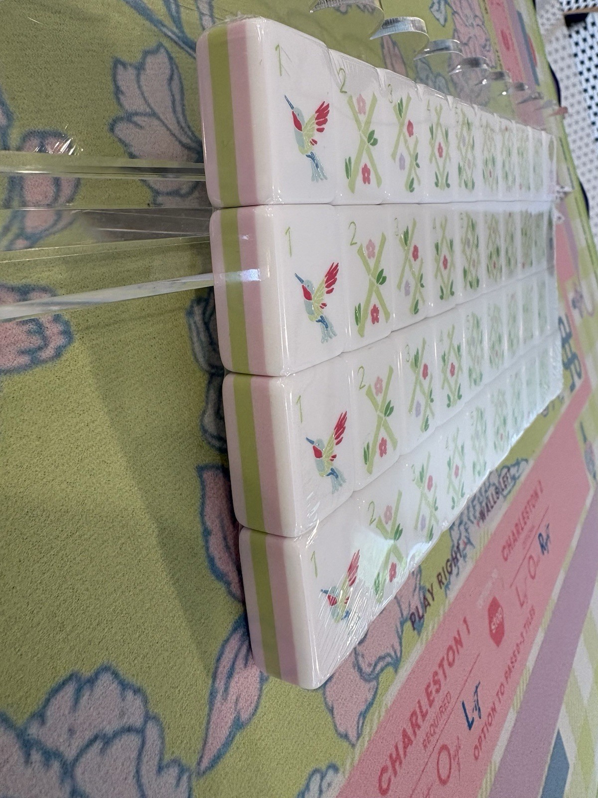 Light Purple, Pink, 4 layer mahjong – 160 tiles