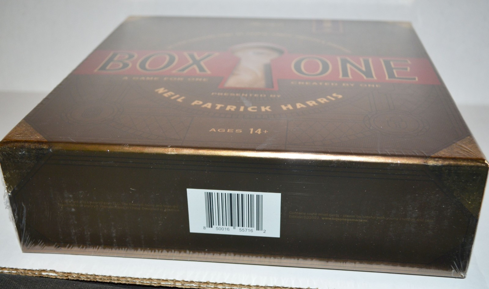 NEW- Box One by Neil Patrick Harris Puzzle Game Theory 11 – For One (Ages 14+)