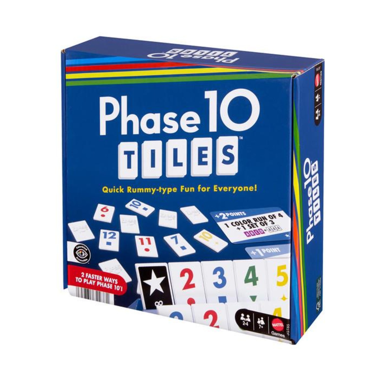 Mattel Boardgame Phase 10 Tiles Box New