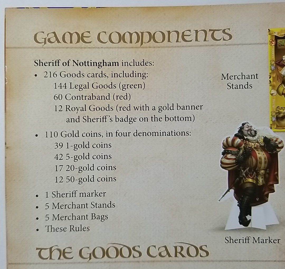 COMPLETE – Sheriff of Nottingham – Arcane Wonders – Board Game Of The Year 2015