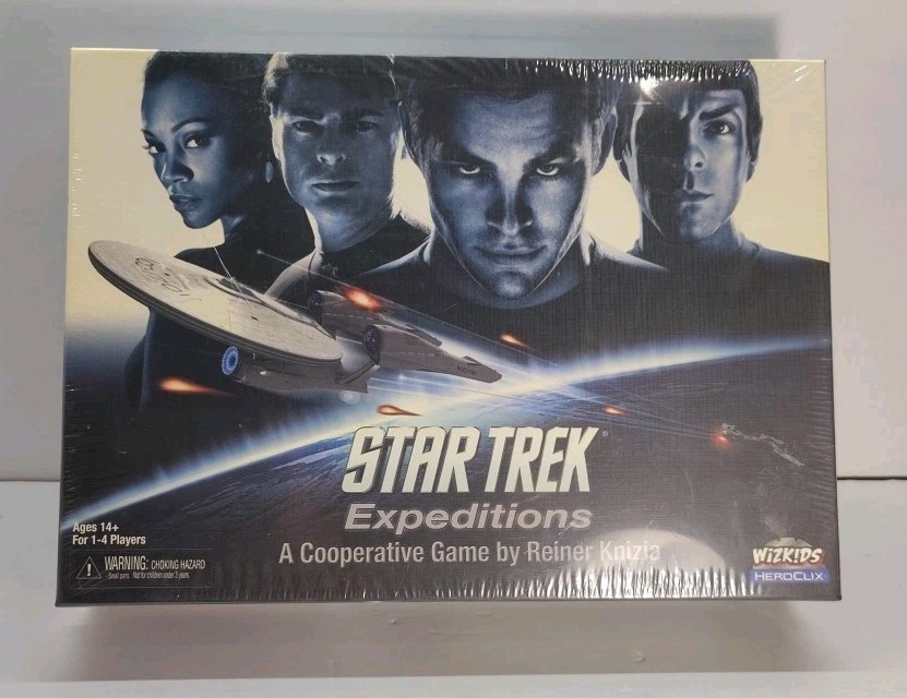 Star Trek Expeditions A Cooperative Board Game Wizkid NECA Heroclix New Sealed