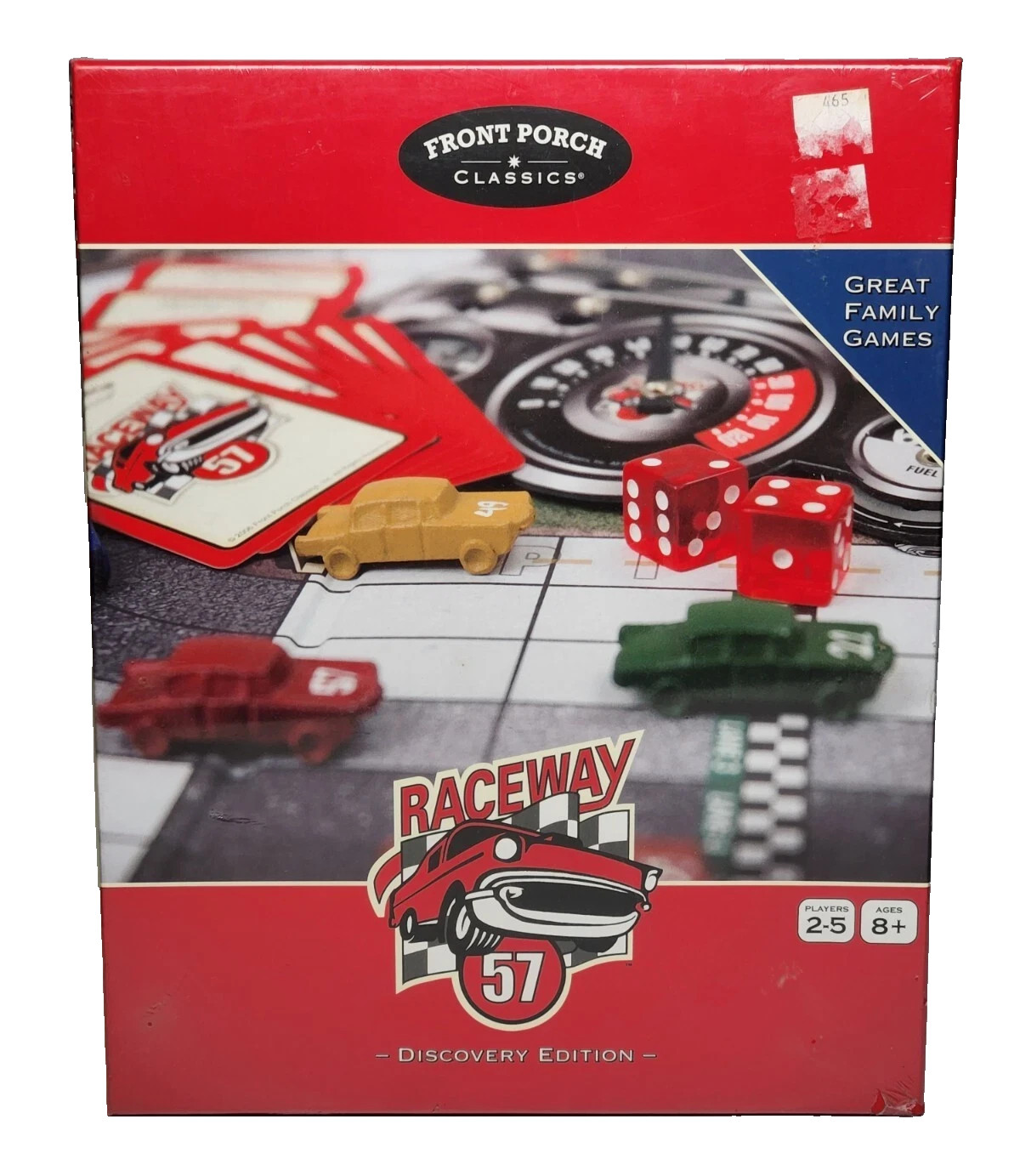 RACEWAY 57 Discovery Edition Family Board Game-Front Porch Classics- NIB