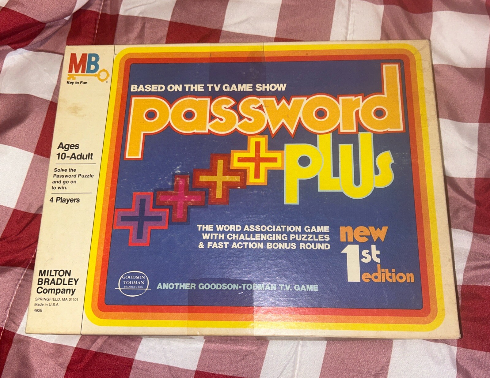 RARE Vintage 1978 Password Plus NEW 1st EDITION 100% COMPLETE UNPUNCHED