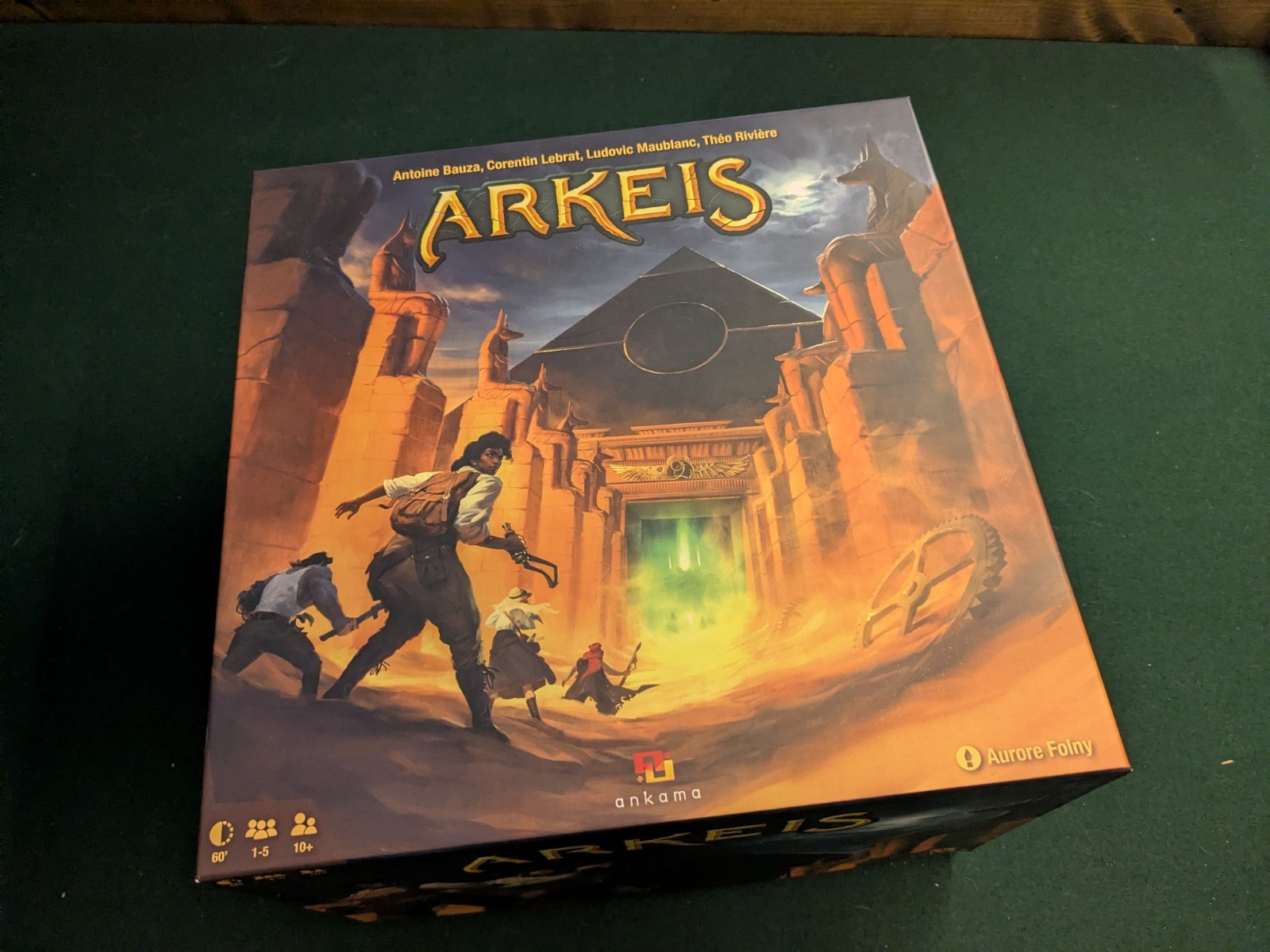 Arkeis Board Game w/KS extras