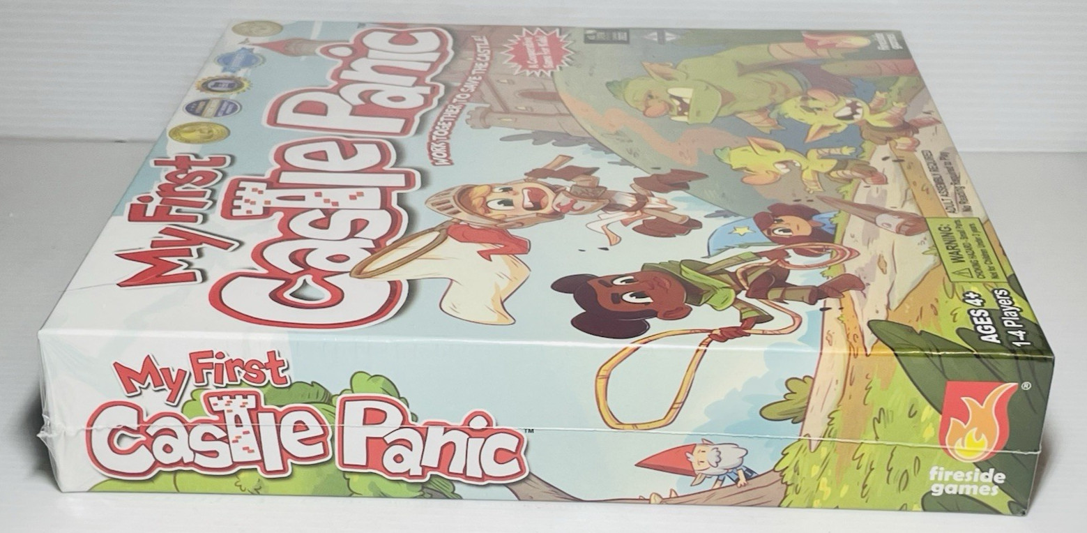 My First Castle Panic Board Game Fireside Games New & Factory Sealed.