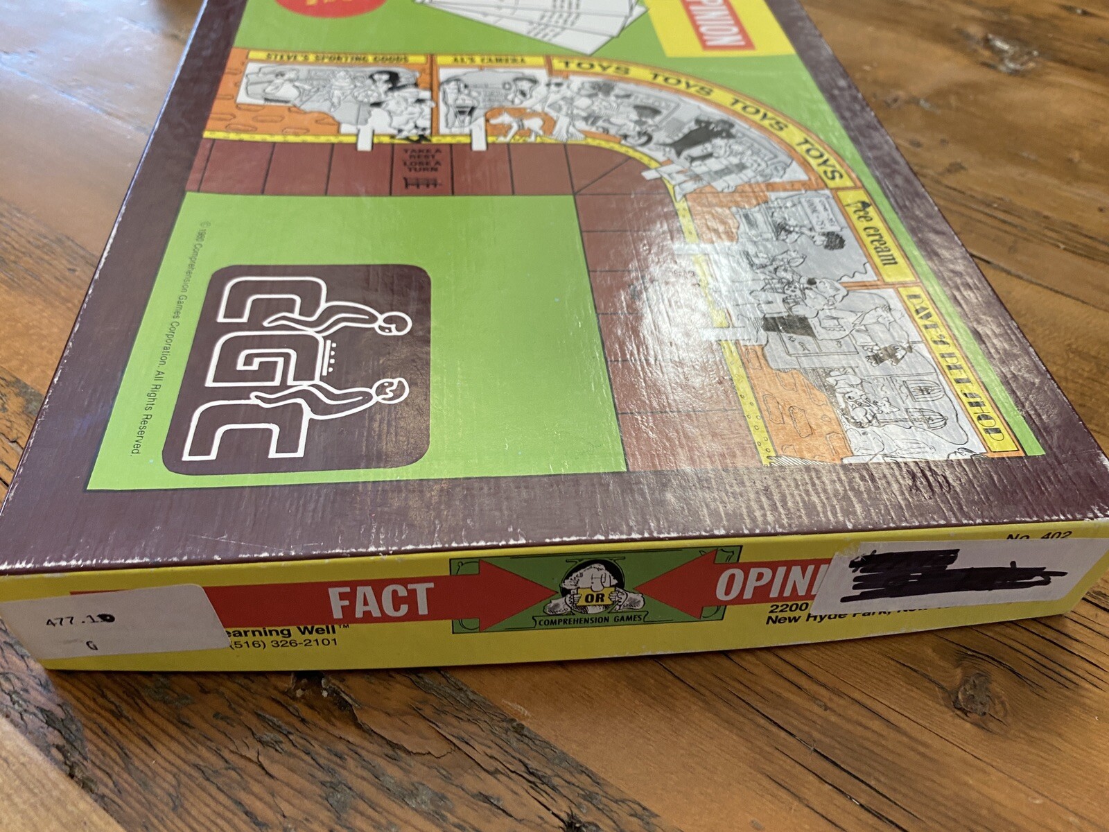 Fact Or Opinion Comprehension Board Game Kit Red Level Edition CGC Learning Well