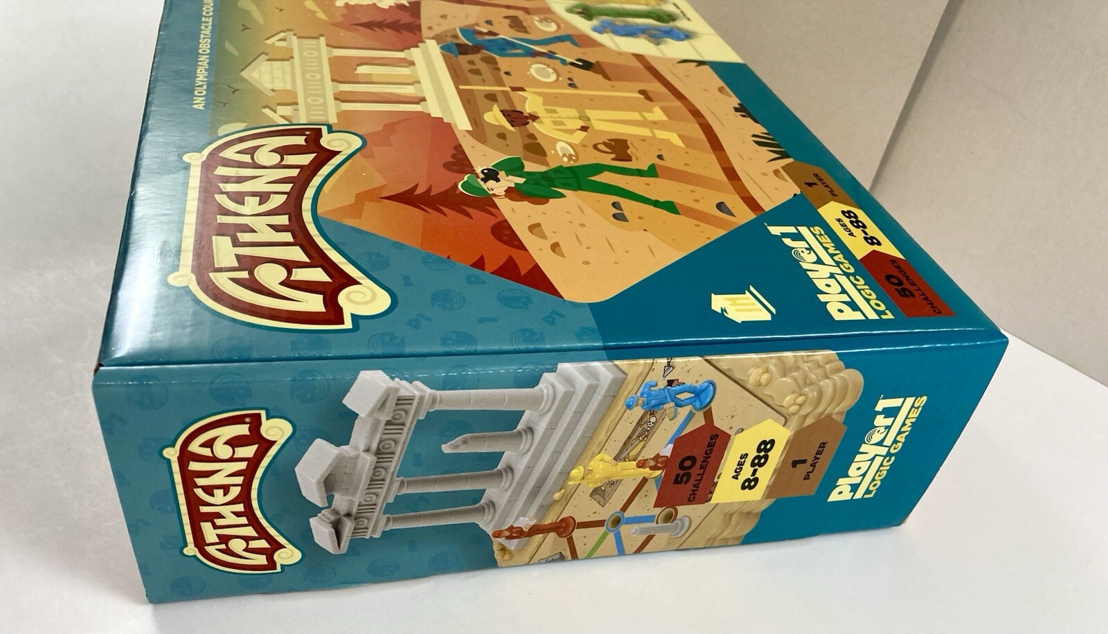 ATHENA Single Player Logic Game, 50 Challenges & Puzzle Player 1 Logic Games