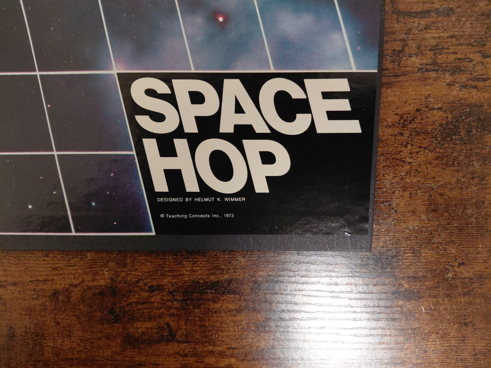 VINTAGE Teaching Concepts Inc. Space Hop Board Game 1973 2-4 Players Age 9-Adult