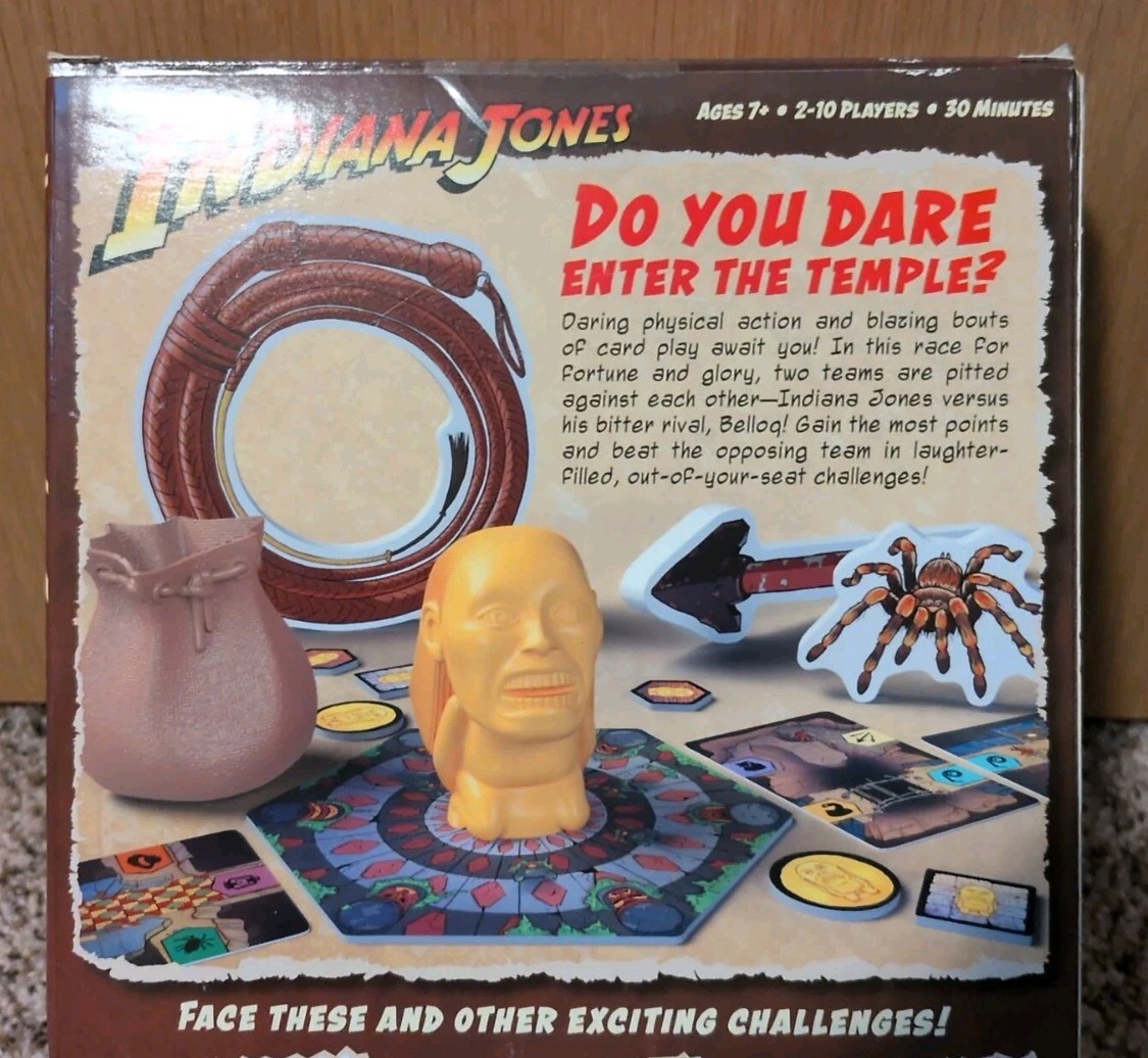 2023 – Indiana Jones: Throw Me The Idol! Board Game by Funko Games NIB-sealed!