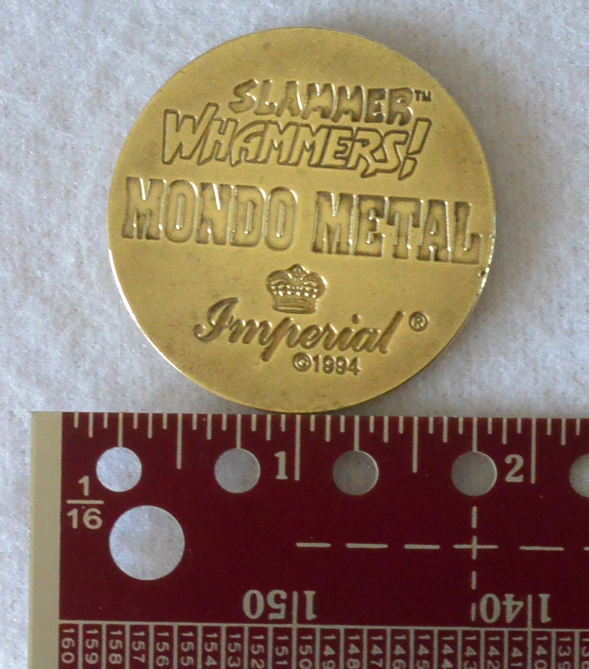 BRASS BAD NEWS SLAMMER 1994 IMPERIAL SLAMMER WAMMERS MONDO METAL