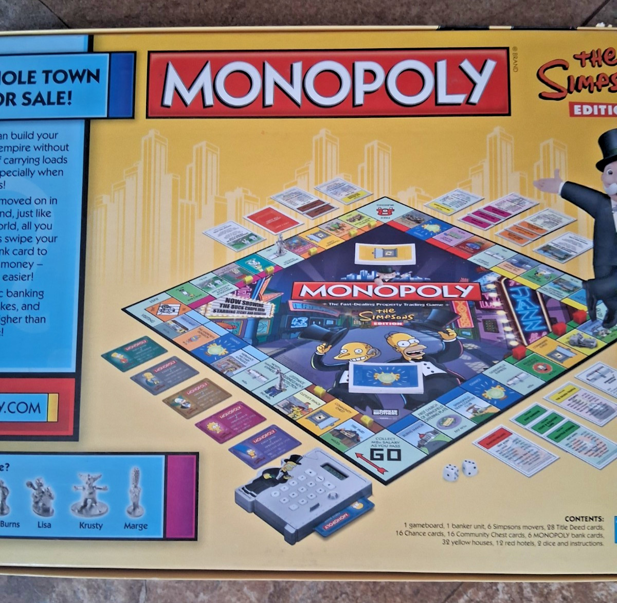 Monopoly: The Simpsons Electronic Edition Board Game