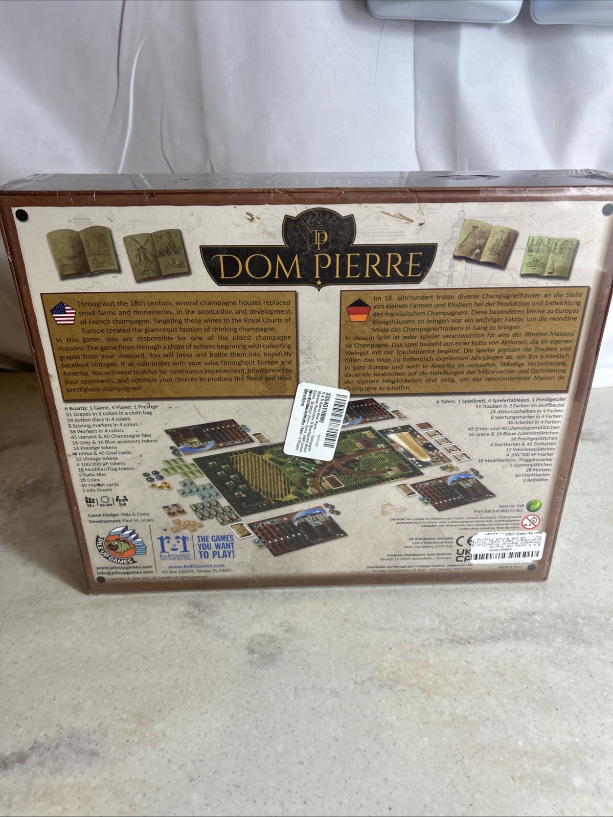 R&R Games Incorporated Dom Pierre RRG 348