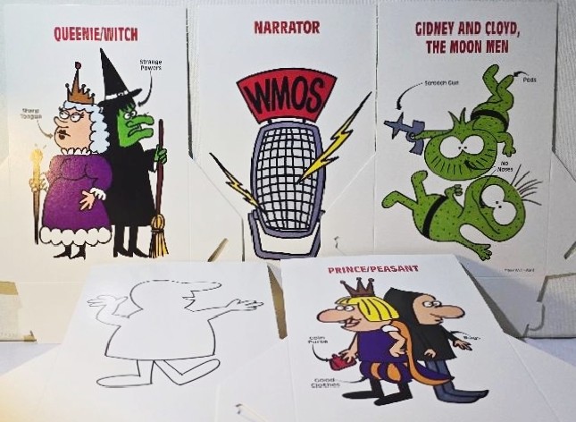 Bullwinkle and Rocky Role Playing Party Game RPG 1988 COMPLETE Unplayed MINT