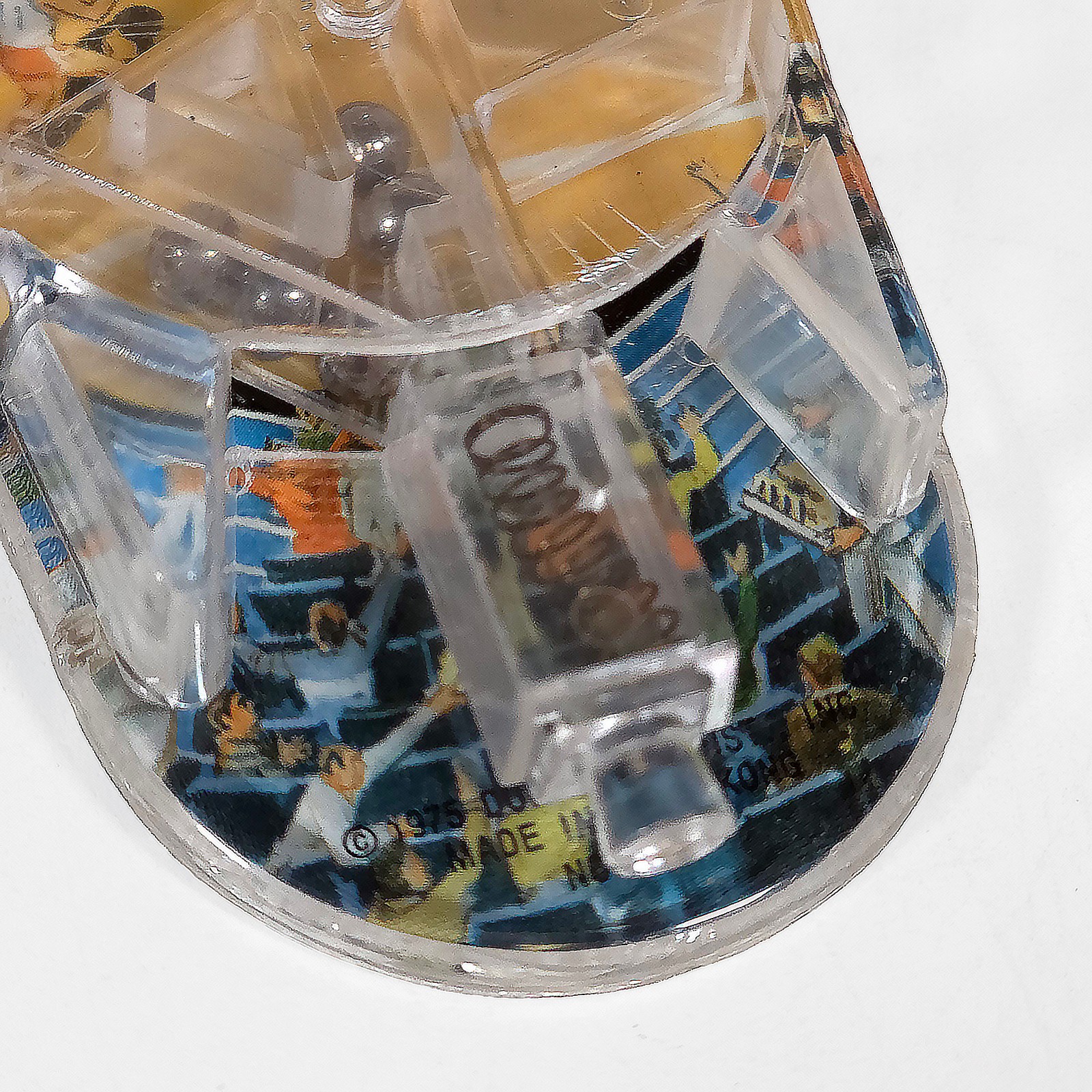 Plastic Basketball Pinball Game • Durham Industries • Hong Kong • Vintage 1975