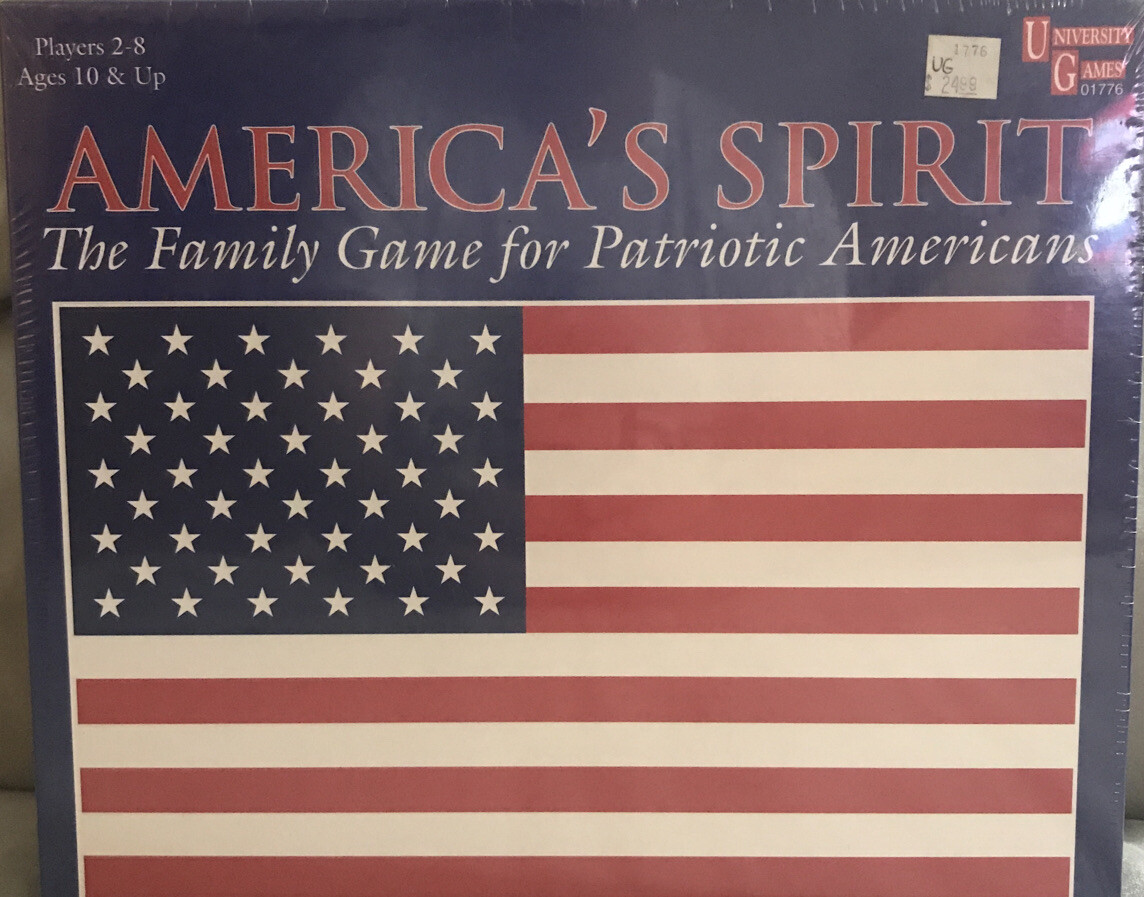 America’s Spirit The Family Game for Patriotic Americans University Games Sealed