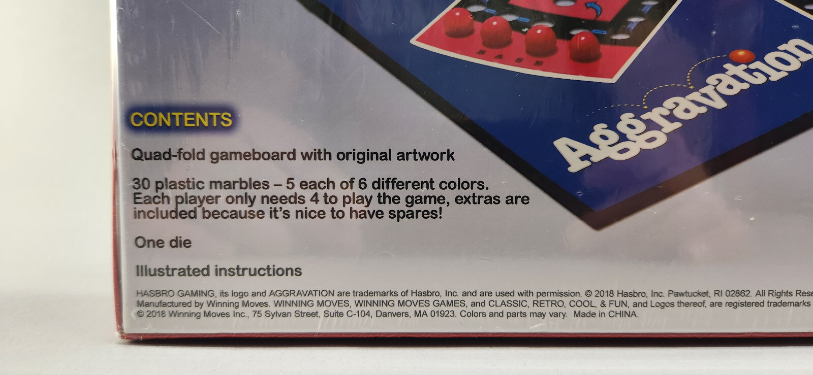 Aggravation Board Game – Family Game Night Kids & Adults Retro Classic — NEW!
