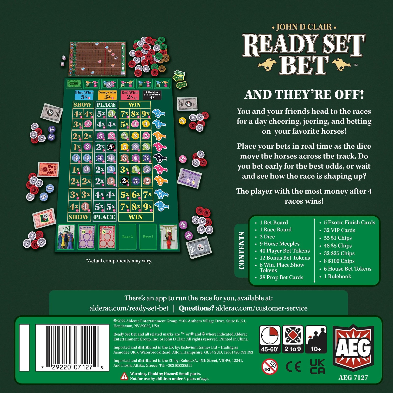 Aeg Ready Set Bet Off To The Dice Rolling Party 2-6 10 Aeg7127
