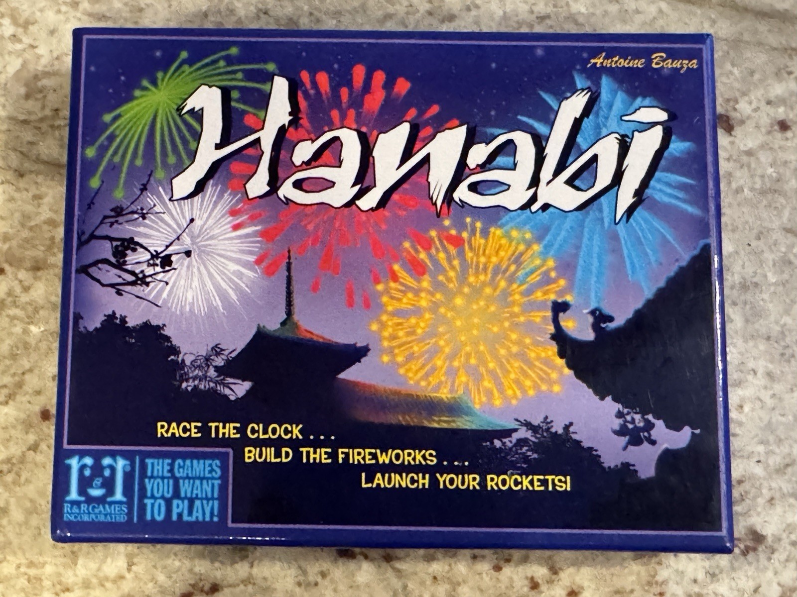 Hanabi Fireworks Card Game / Open Box / Complete