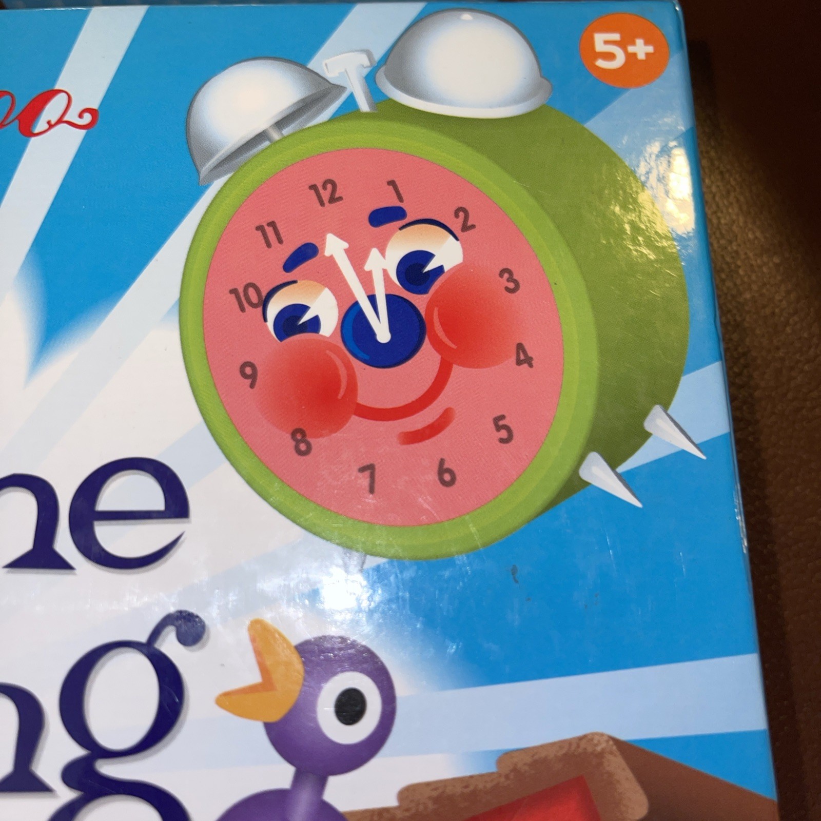 eeBoo Time Telling Game – Colorful Educational Board Game
